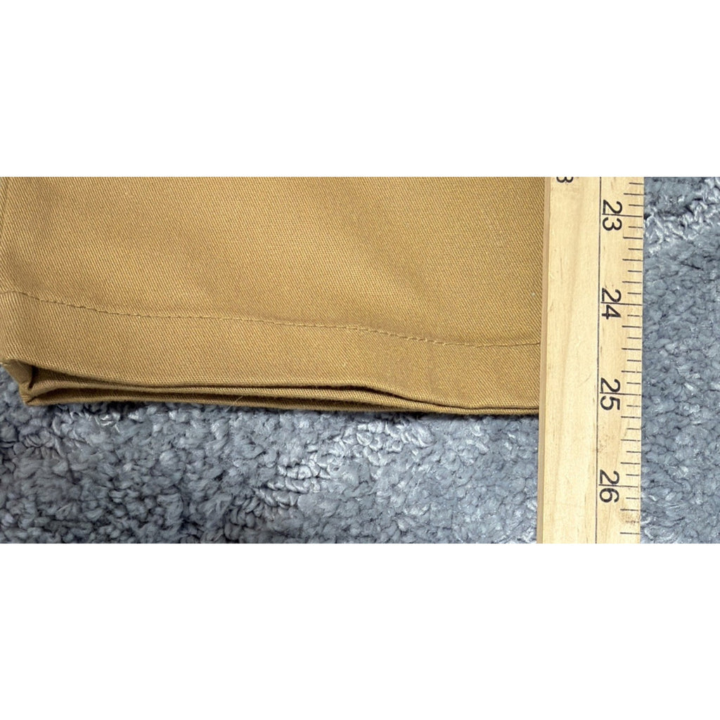 Old Navy Pants BOYS 10 Brown Built-In Flex Reinforced Knees Straight Leg