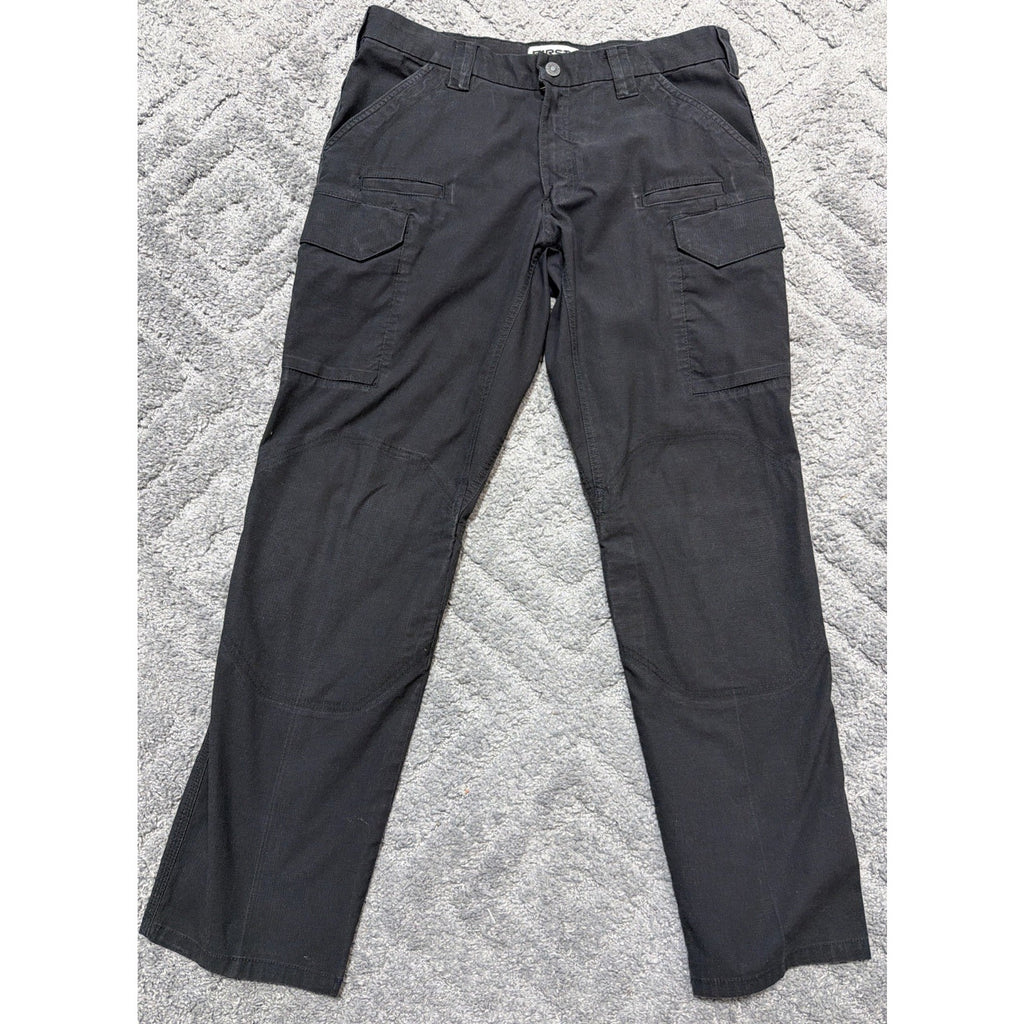 First Tactical V2 Pants Size 36x34 Black Ripstop Fabric Cargo Pockets Outdoors