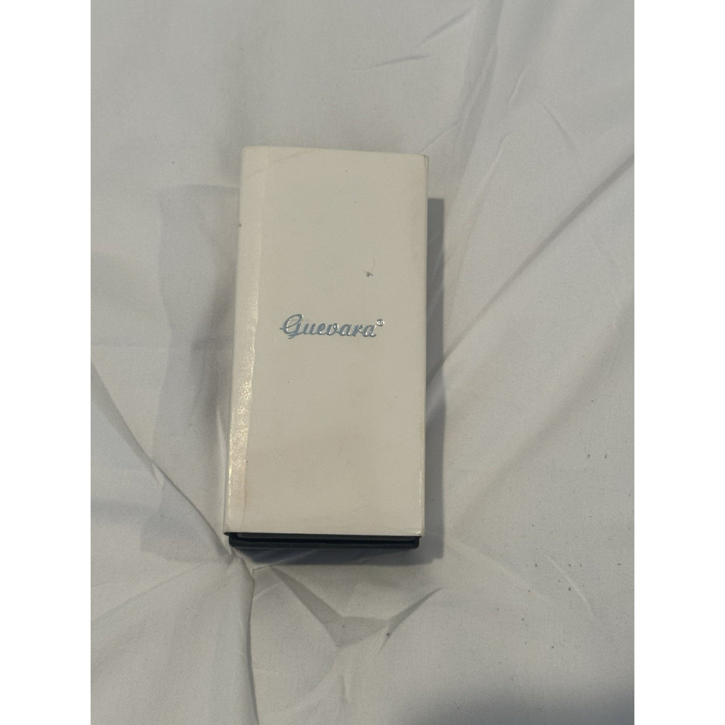 GUEVARA Double Jet Torch Butane Lighter Yellow Windproof Cigar Punch New In Box