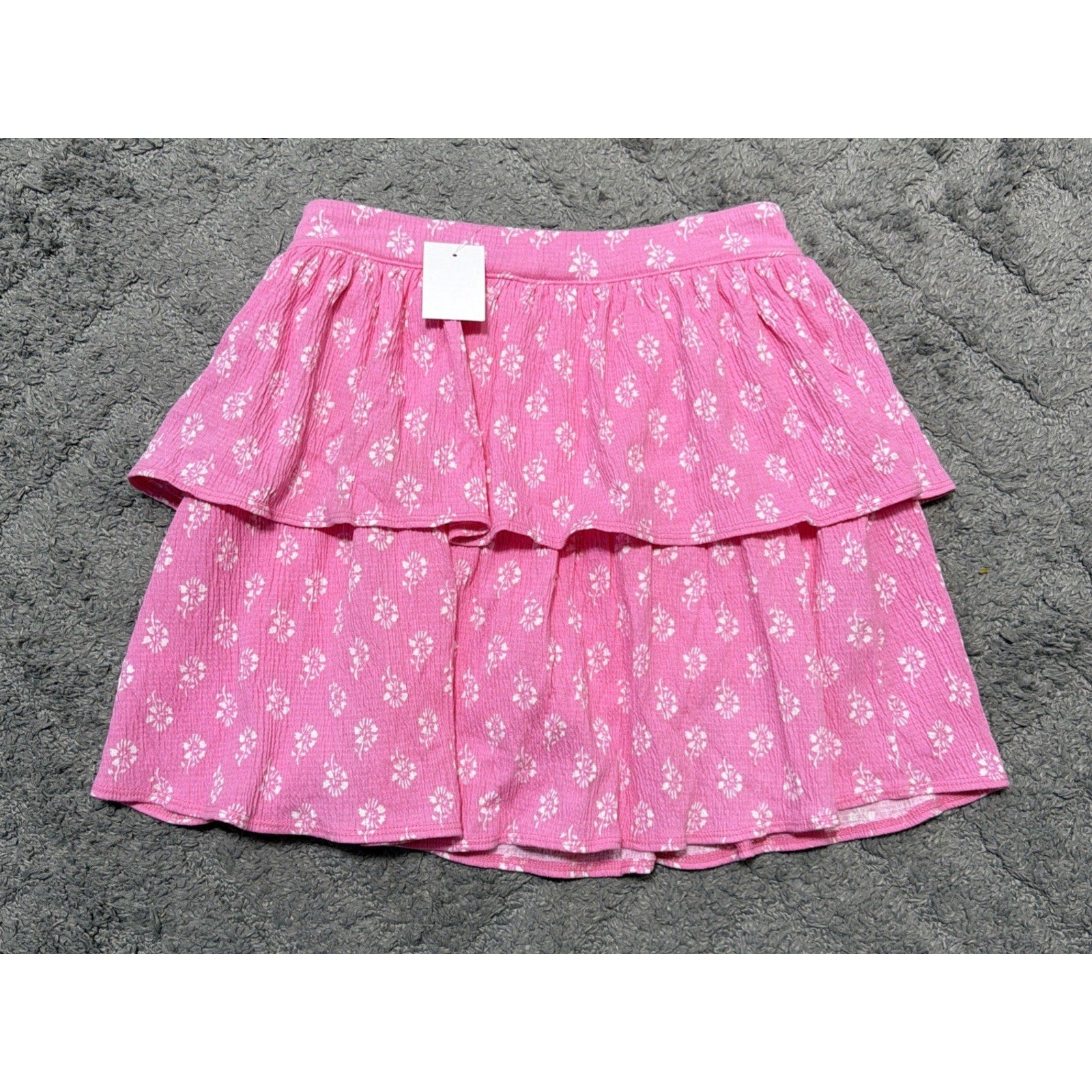 NWT J Crew Crewcuts Girl's Skort Summer/Spring - Cotton Blend - Pink Sz 12