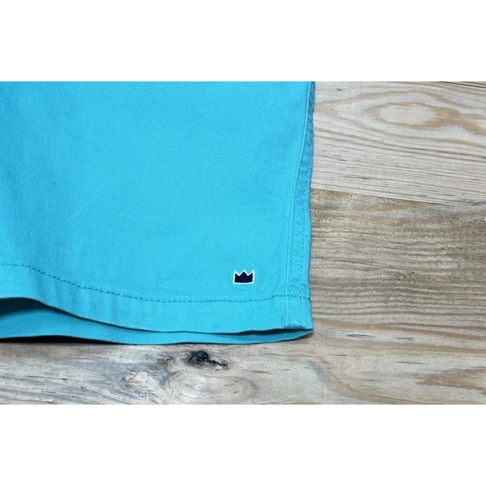 Boys Crown & Ivy Motion Flex Shorts Size L Blue Adjustable Waist