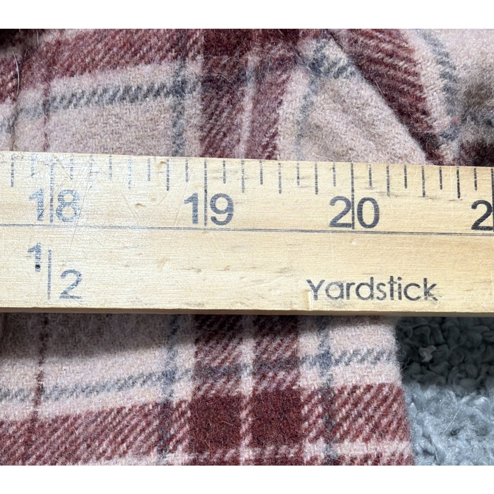 Rei Wondery Wool Blend Plaid Shirt Small Tan Honey Your Soul Is Golden Shacket
