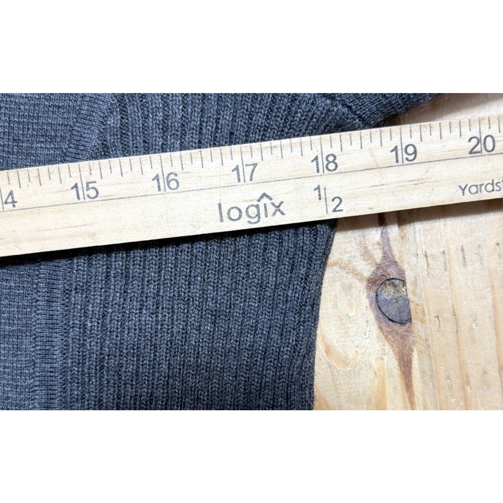 ANTONIO MELANI Women's Gray Wool Blend Sweater/Jacket sz Medium