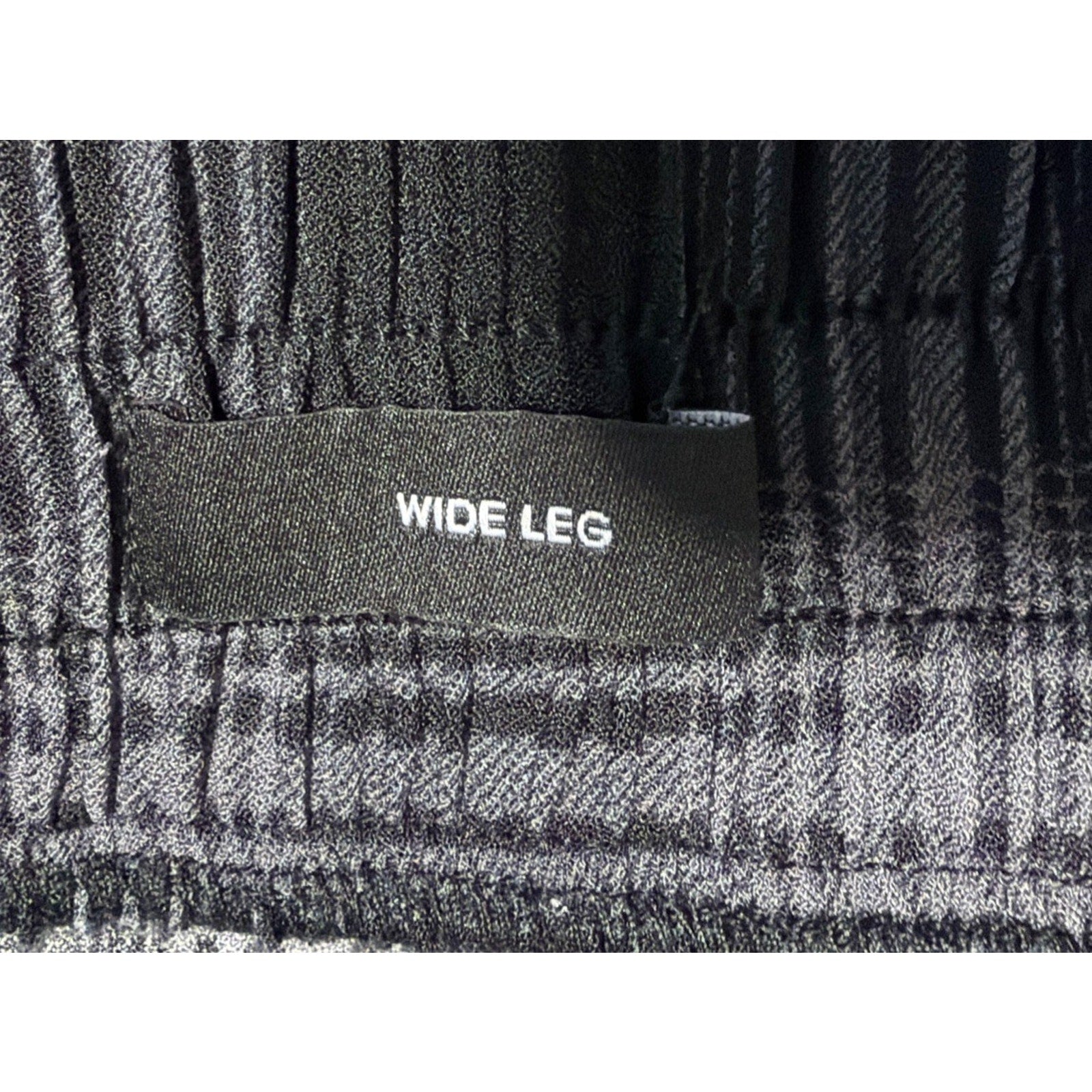 Torrid Studio Wide Leg Plaid Pants Women’s Size 12 Gray Black Pull On Career
