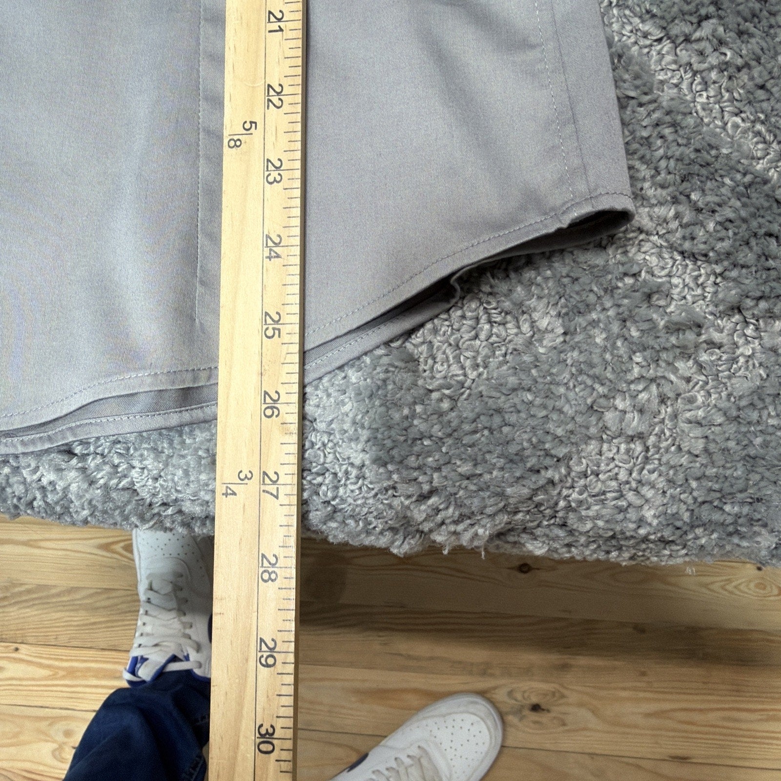 Banana Republic Tailored Fit Non Iron Small Gray Long Sleeve Dressed Shirt