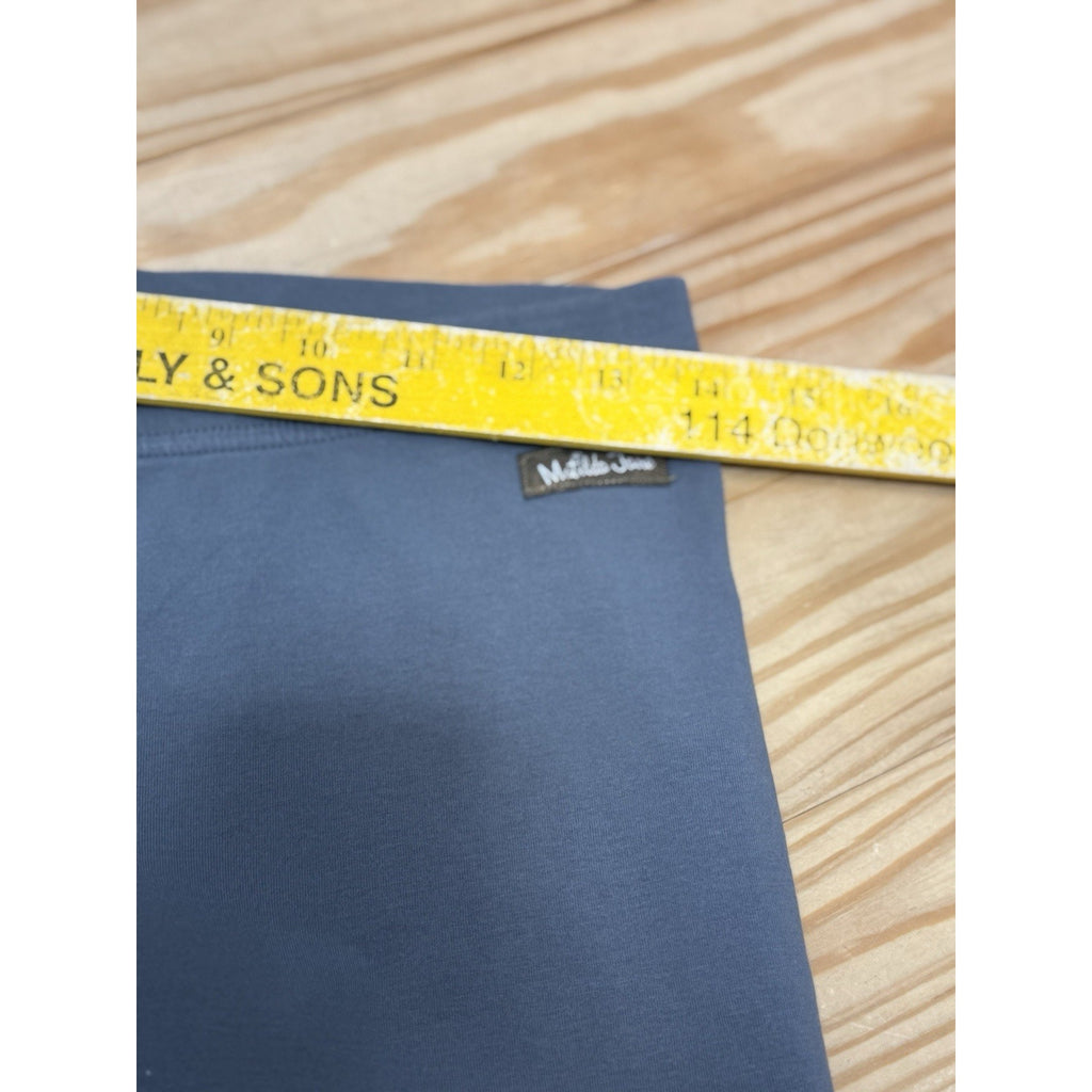 Matilda Jane Girls Character Counts Gray Ruffle Leggings Size M