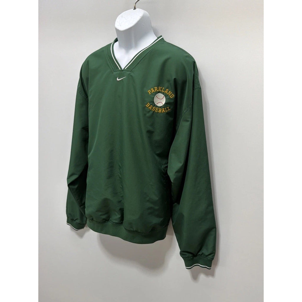 Parkland Baseball Team NIKE V Neck pullover Lined Jacket XL