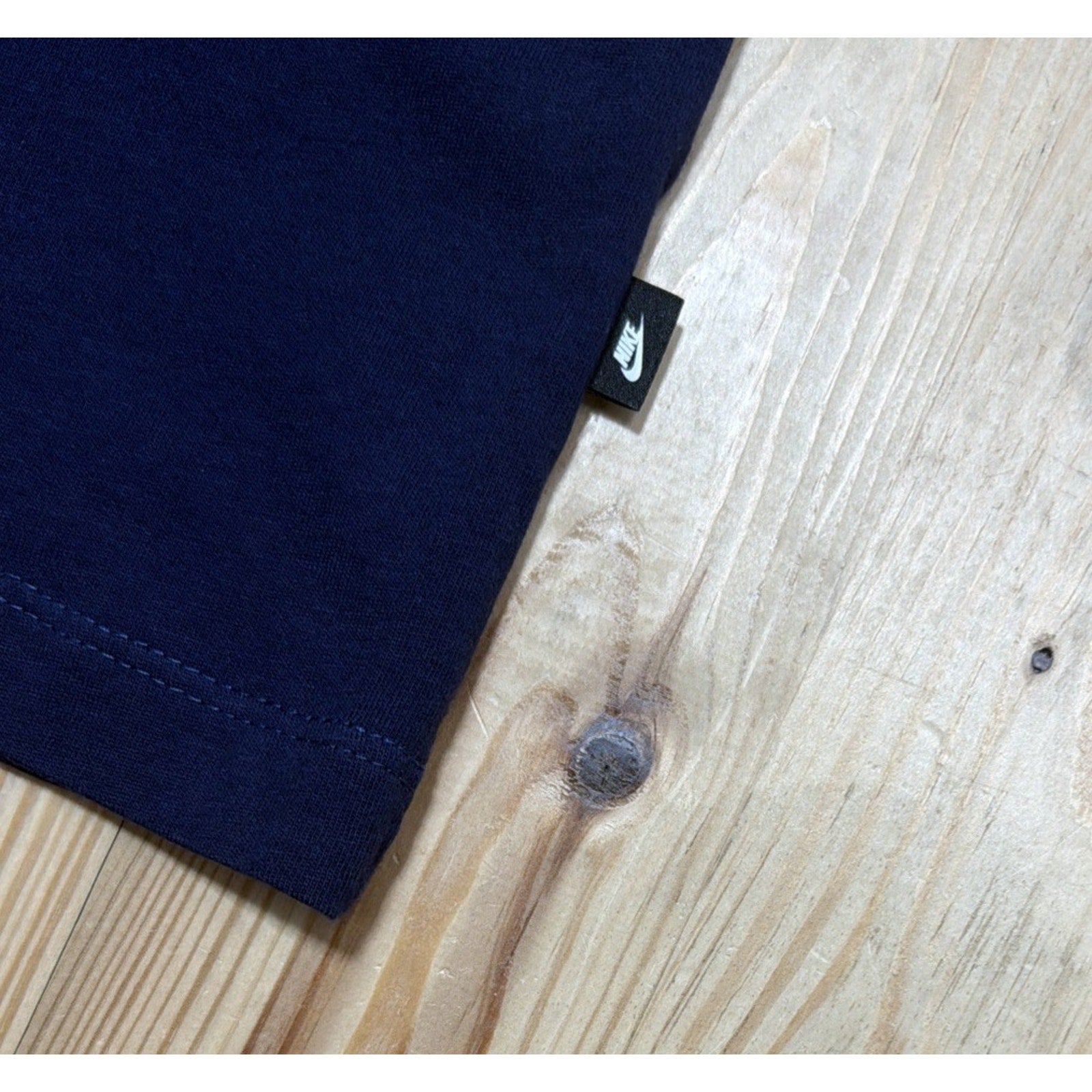 Nike Futura Logo Fantasy Blackened Blue Size S Men's T-Shirt DR7988 498