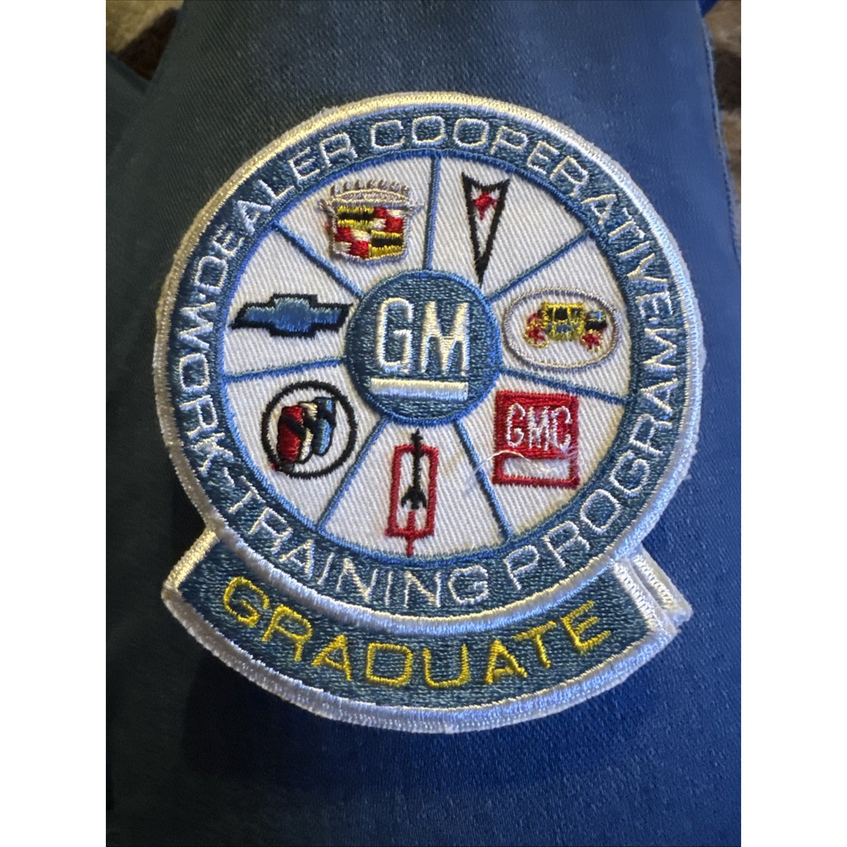 GM Instructor Automotive Service Educational Program Dealer Uniform Patch
