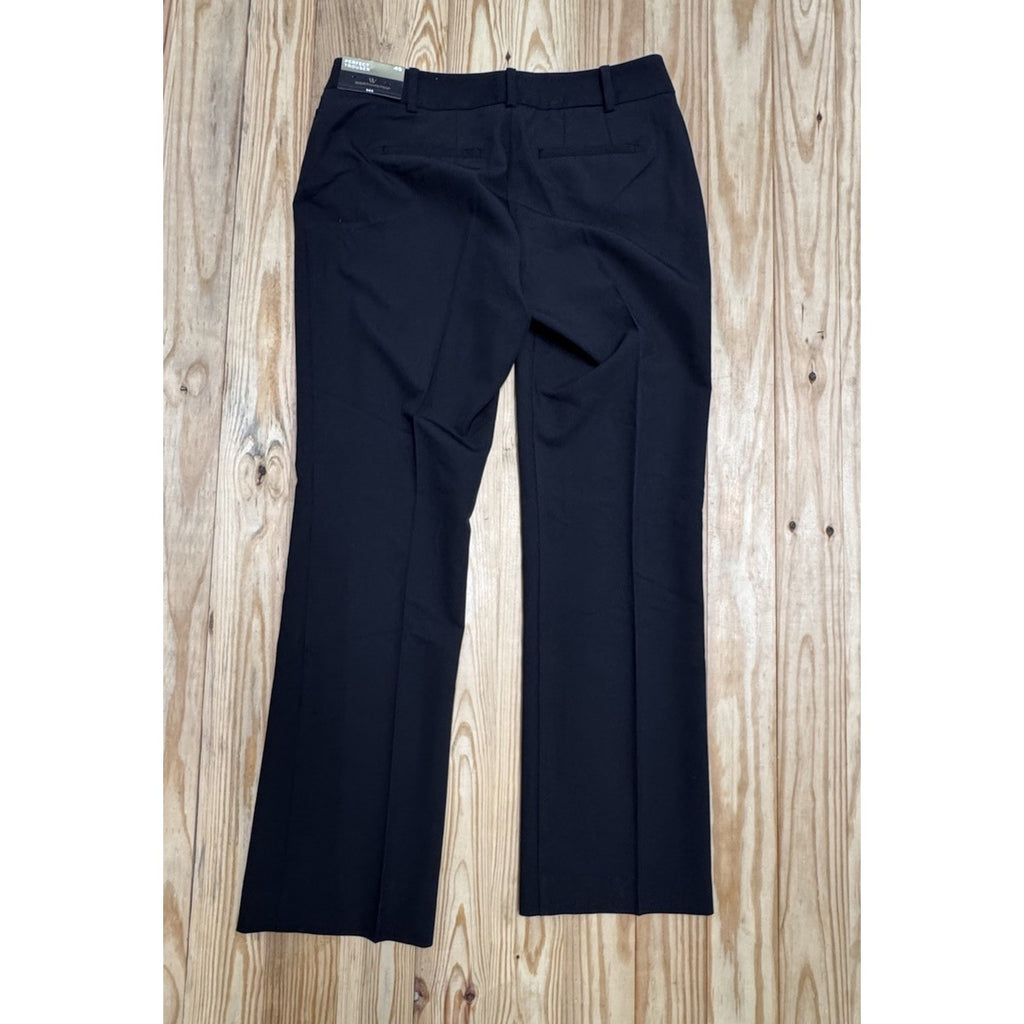 Worthington Woman Perfect Trouser Black 4S Business Career Relaxed New NWT