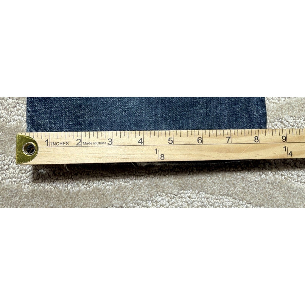 Levis 539 Vintage Straight Jeans Mens 32x34 100% Organic Cotton White Tab Y2K