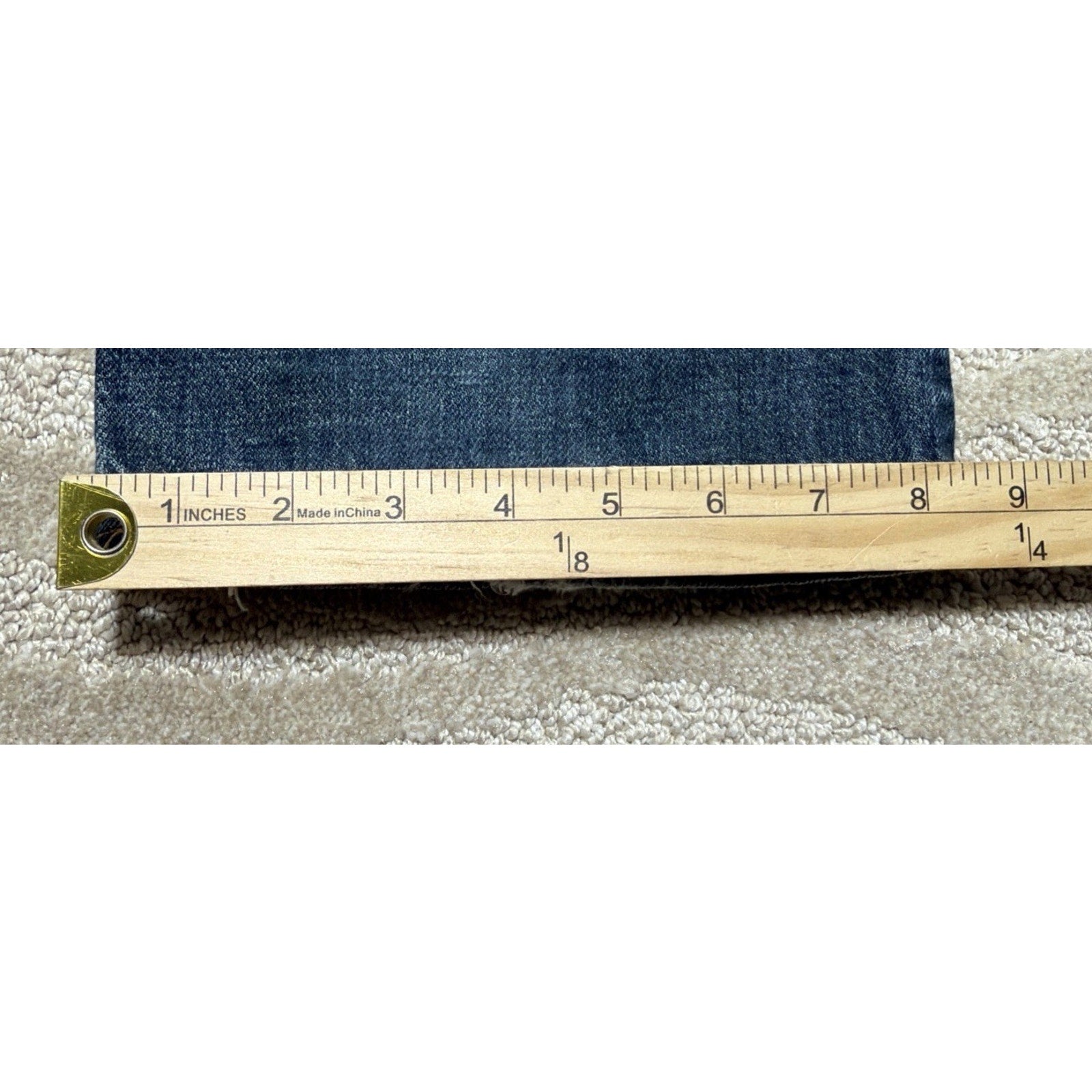 Levis 539 Vintage Straight Jeans Mens 32x34 100% Organic Cotton White Tab Y2K