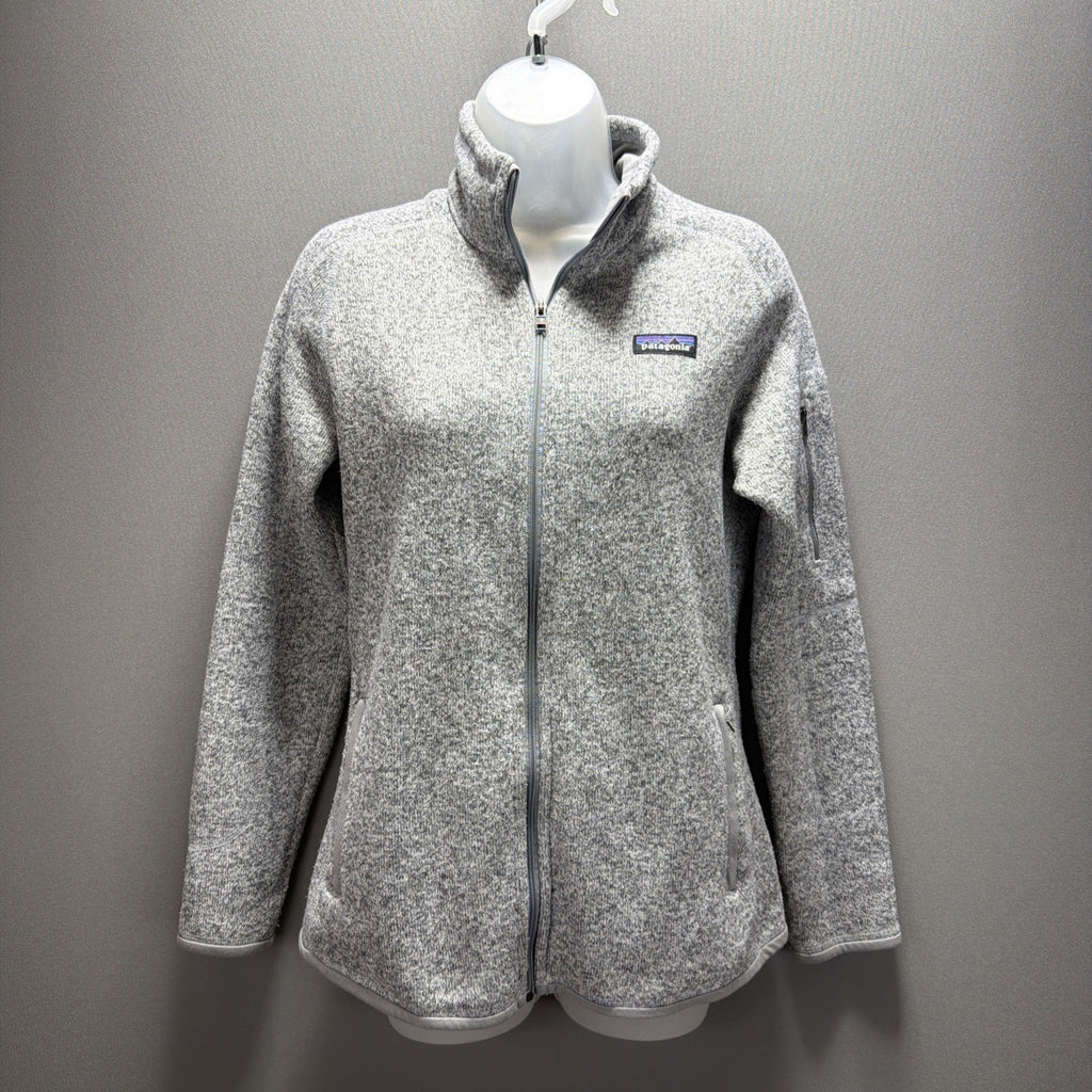 Patagonia Womens - Better Sweater Fleece Full Zip Jacket - Birch White Size M