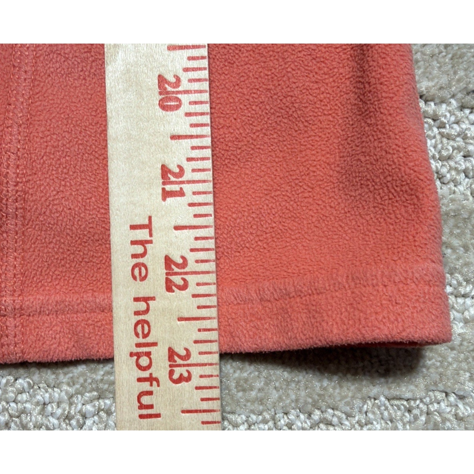 The North Face TKA 100 Glacier 1/4 Zip Fleece Pullover Mars Dust Womens Small