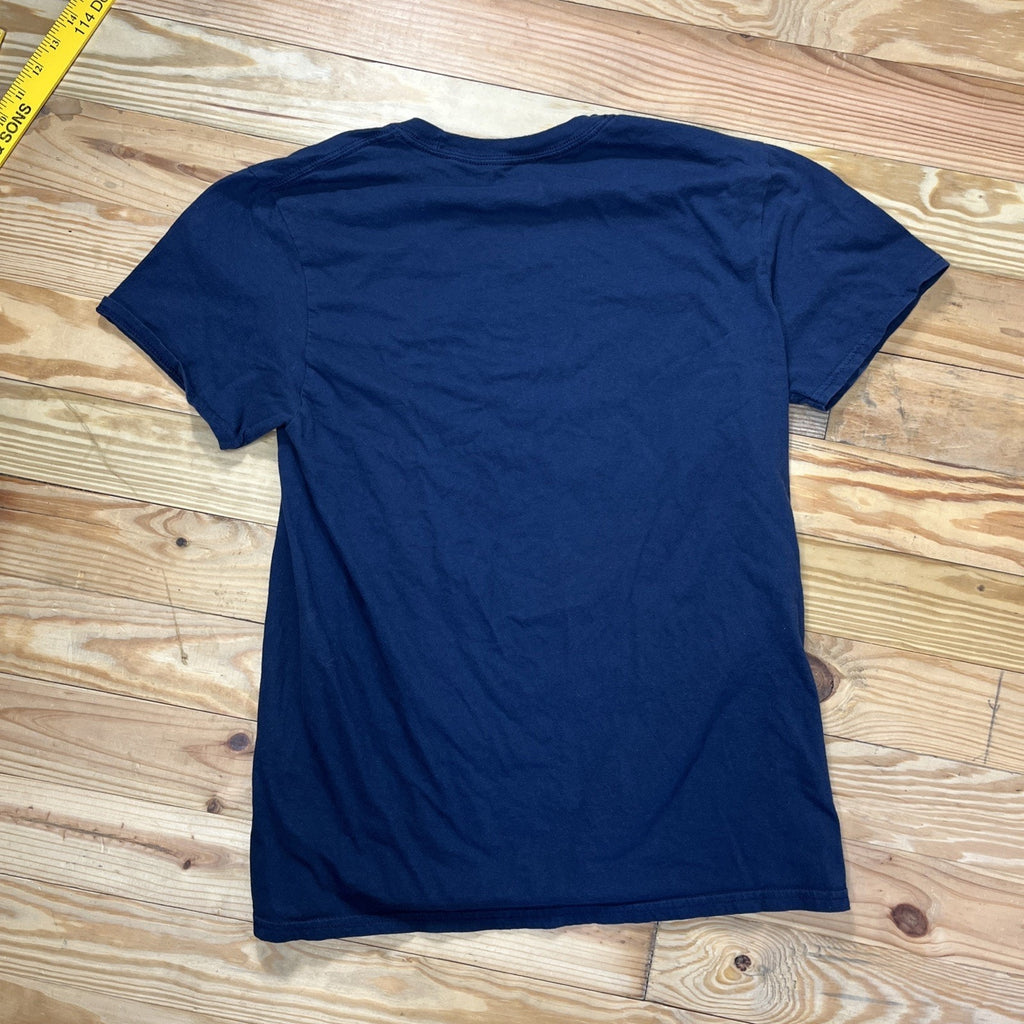 FUNKO POP Shirt Women's Medium Blue Wonder Woman Graphic Pullover Ladies. 2019