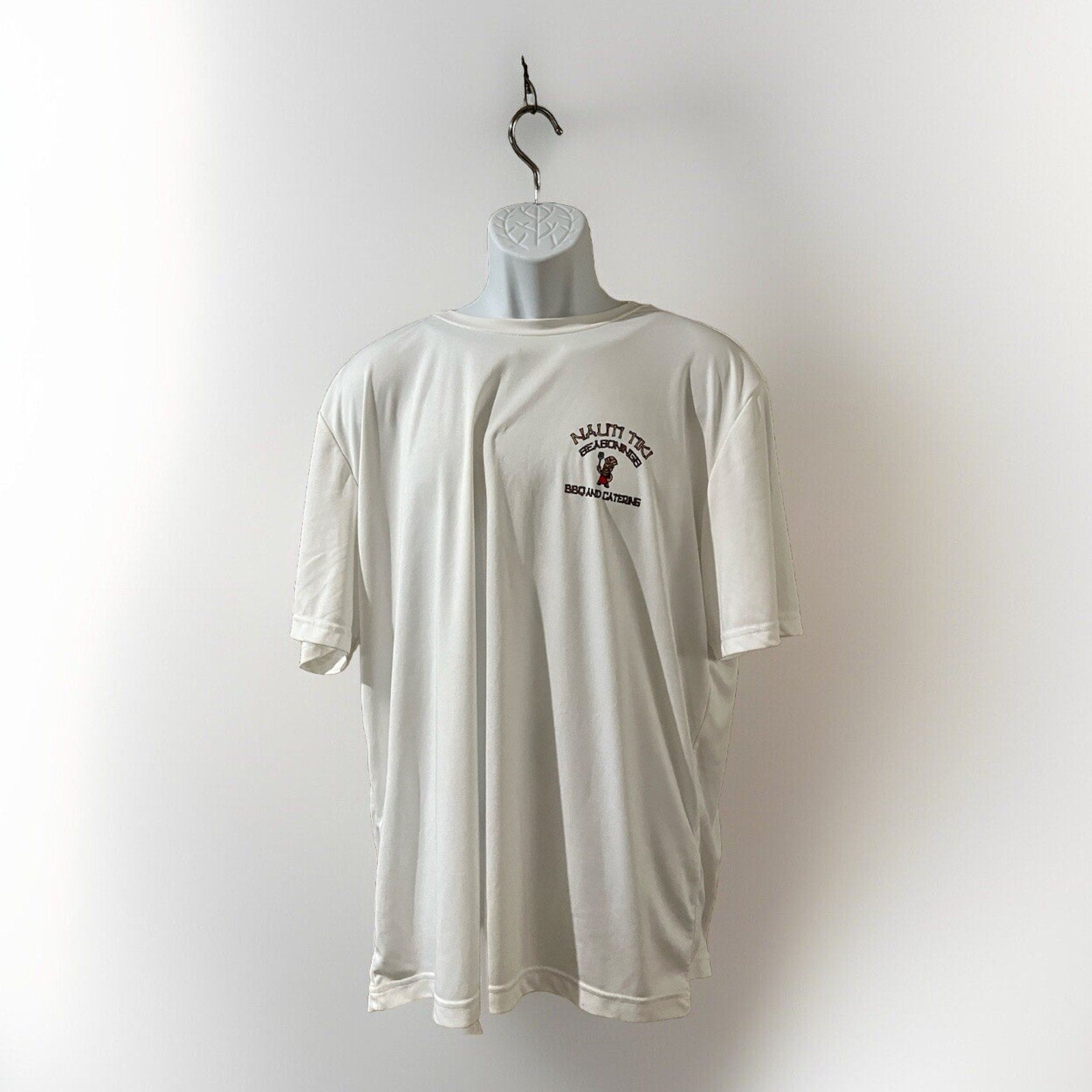 Tiki Barbeque T-shirt Funny Bar T Florida Life Nauti Tiki Men's Size XL