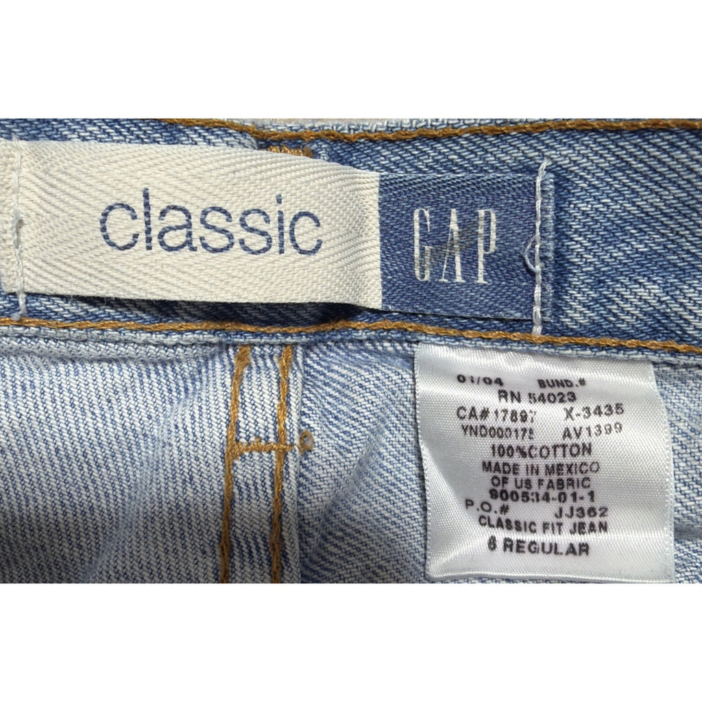 Vintage Y2K GAP Jeans Women's Classic Fit Size 6 Tapered 27x31