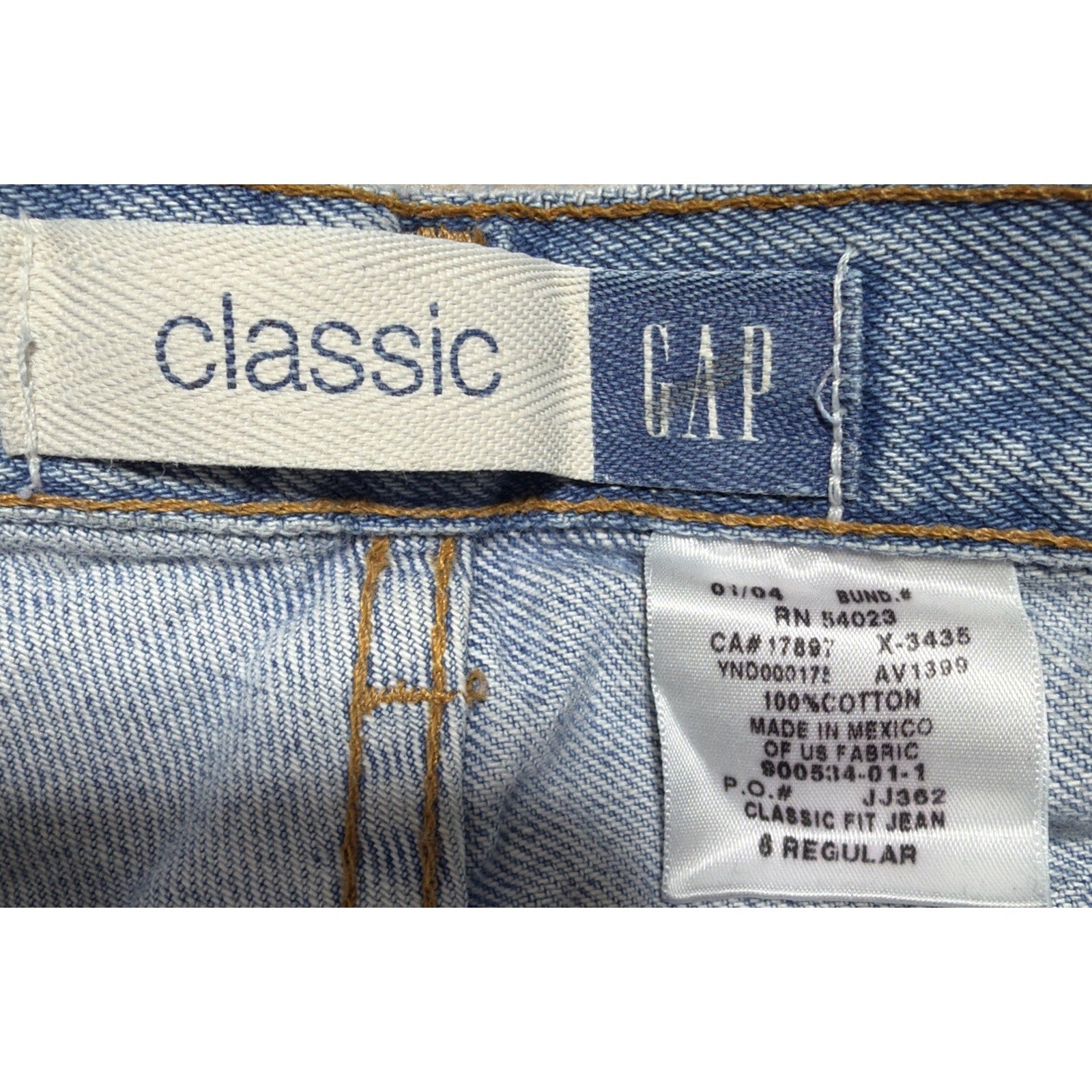 Vintage Y2K GAP Jeans Women's Classic Fit Size 6 Tapered 27x31