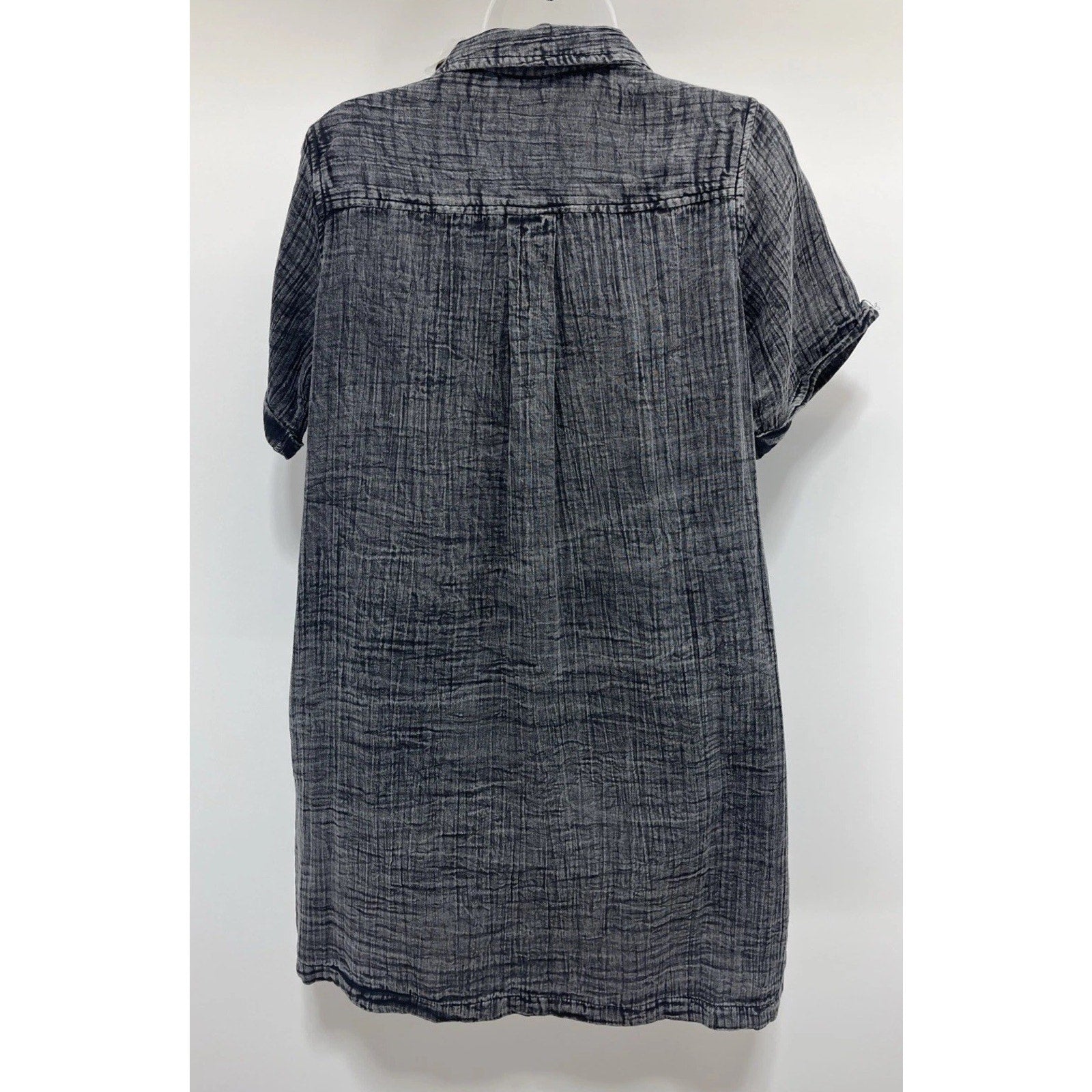 BKE Washed Black Button Down Dress Size Small NWT