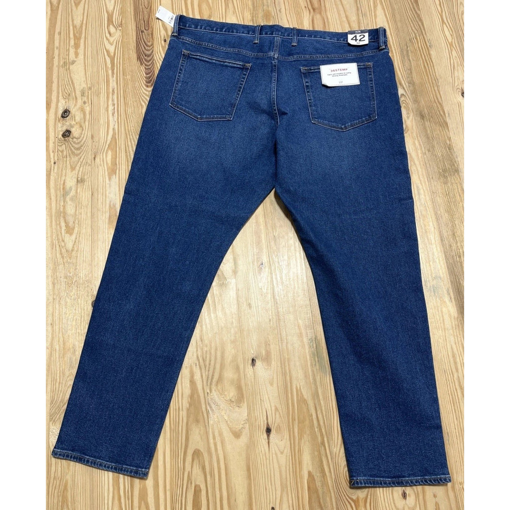 Gap Men's 365 Temp Slim Straight Performance Jeans Size 42x32 NWT