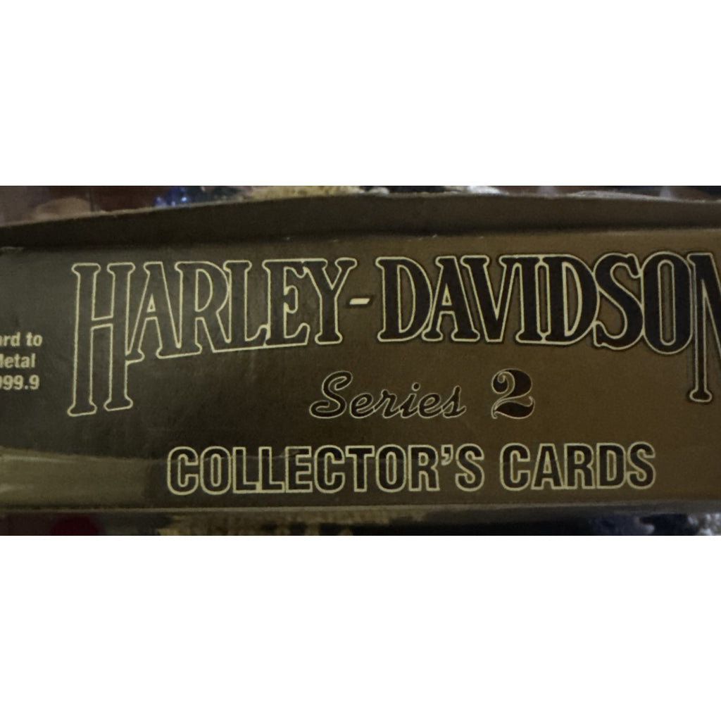 Harley Davidson 1992 Series 2 Collector Card 36 Foil Packs New Sealed