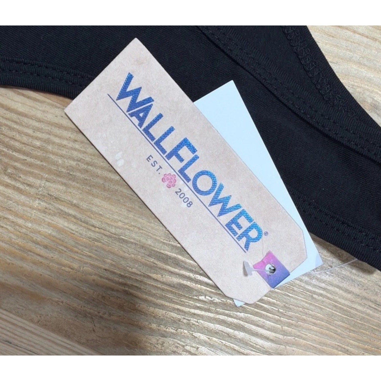 Womens Wallflower Black Babe Tank Top XXL NWT