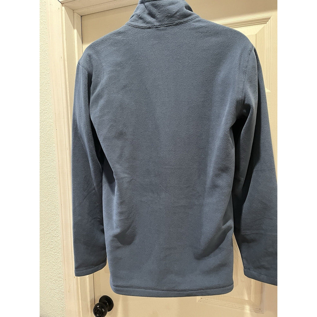 NWT Eddie Bauer Men's Quest Fleece Full Zip Pullover Blue Gray Small MSRP $70
