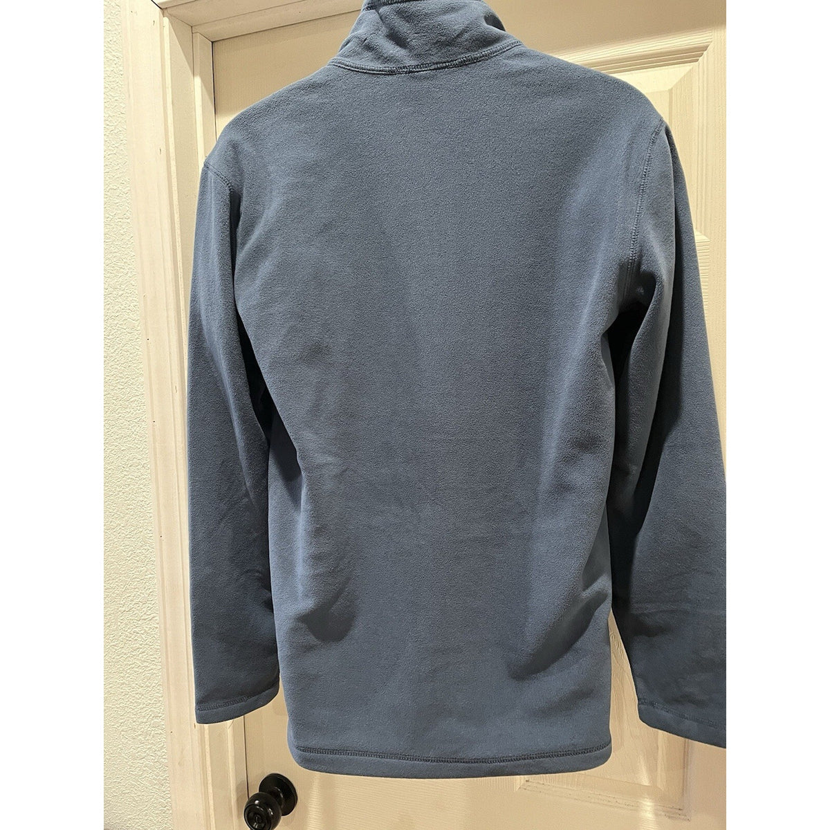 NWT Eddie Bauer Men's Quest Fleece Full Zip Pullover Blue Gray Small MSRP $70