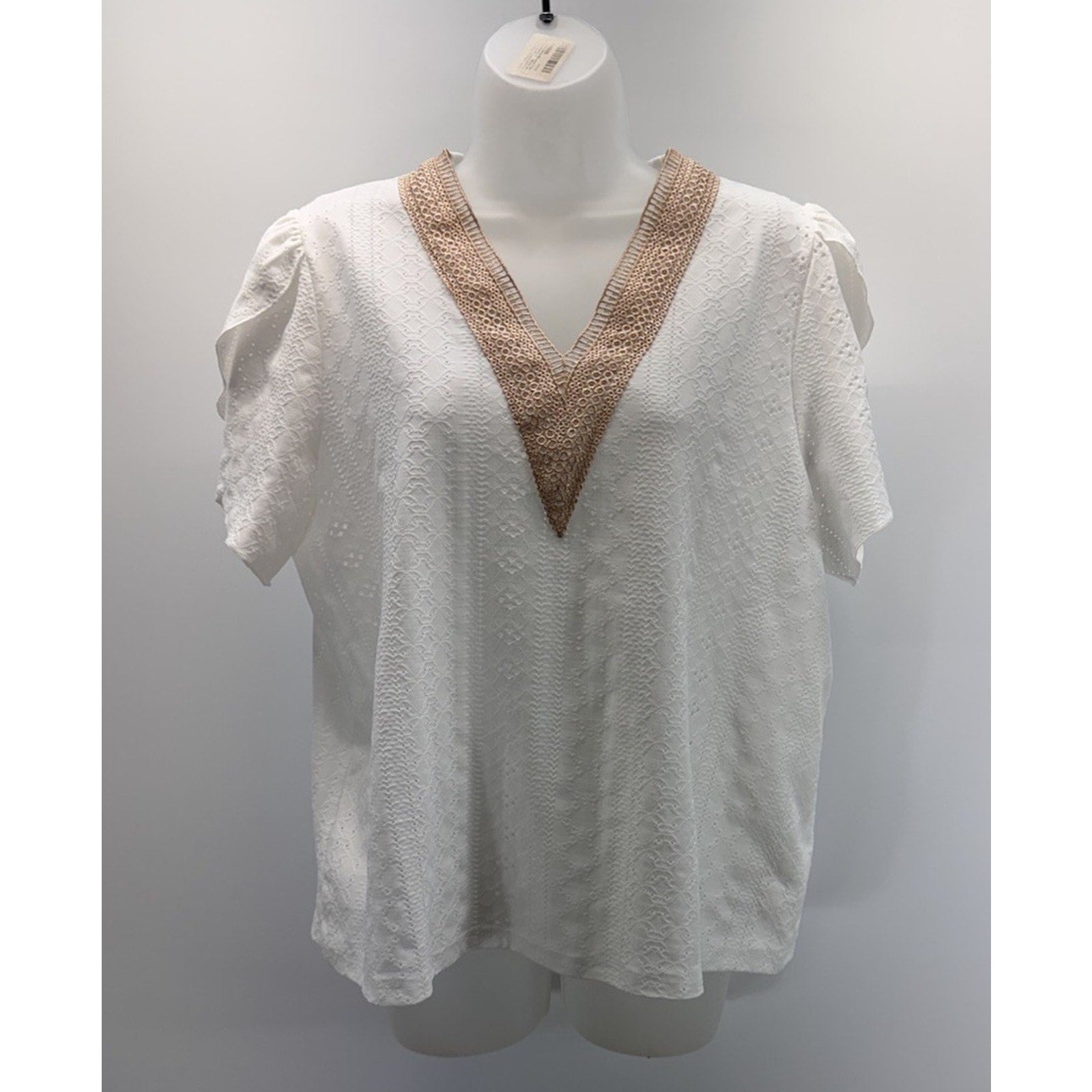 Women's Casual Summer Stitching Bubble ShortSleeve TShirts