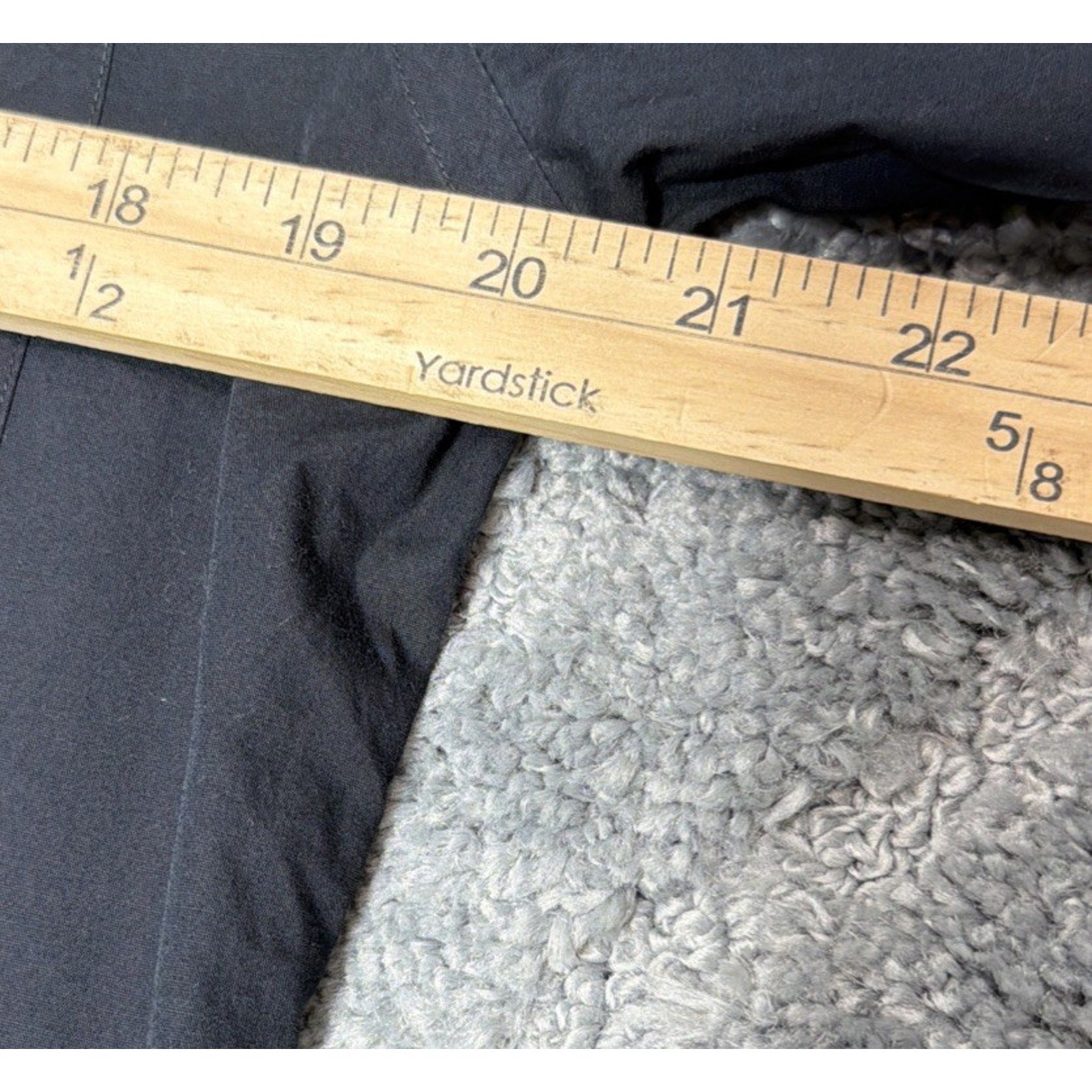 Lauren Ralph Lauren Top Womens Medium Black Long Sleeve Button Up Cotton Preppy