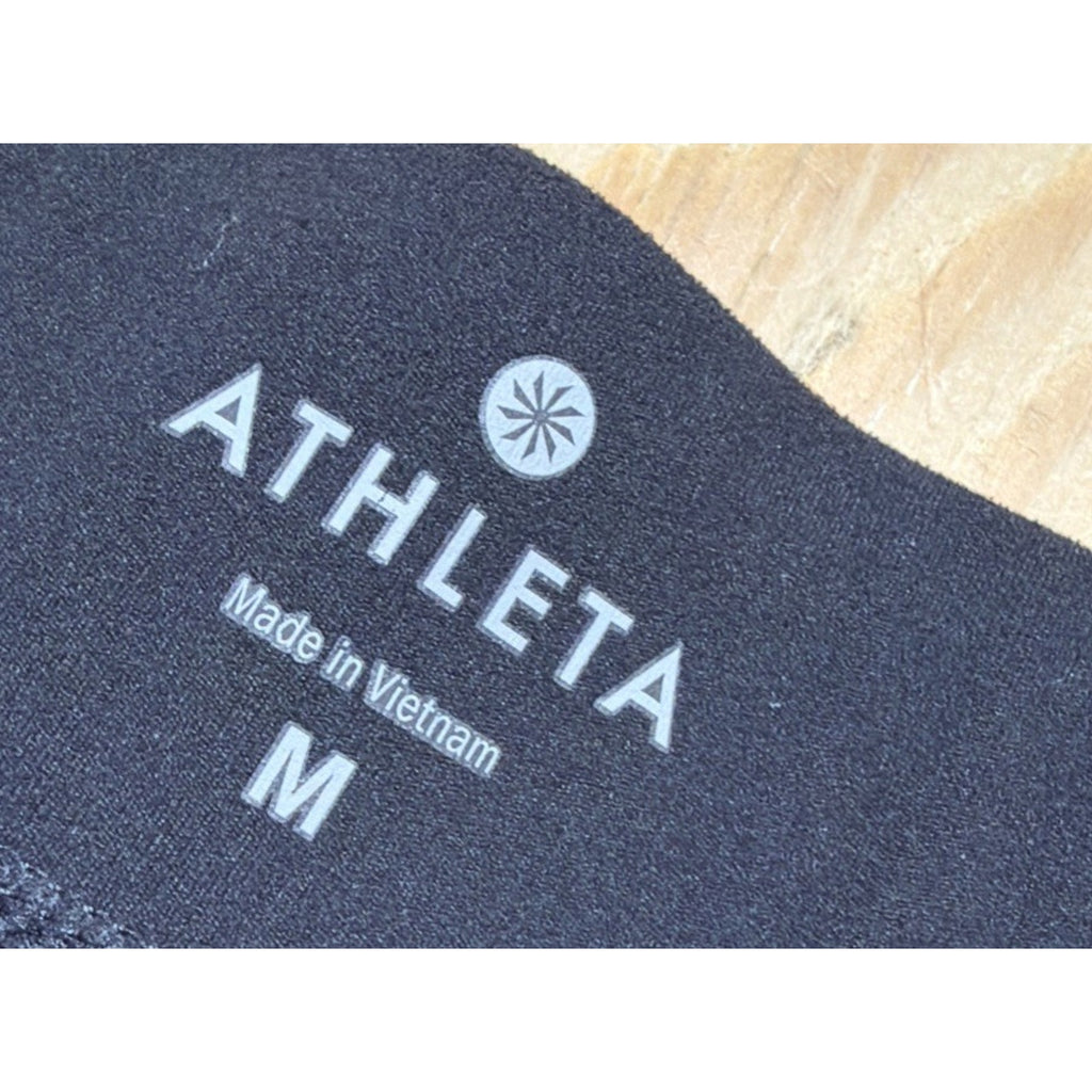 Athleta Women's Joggers Size M Pants Black Pull On Drawstring Stretch