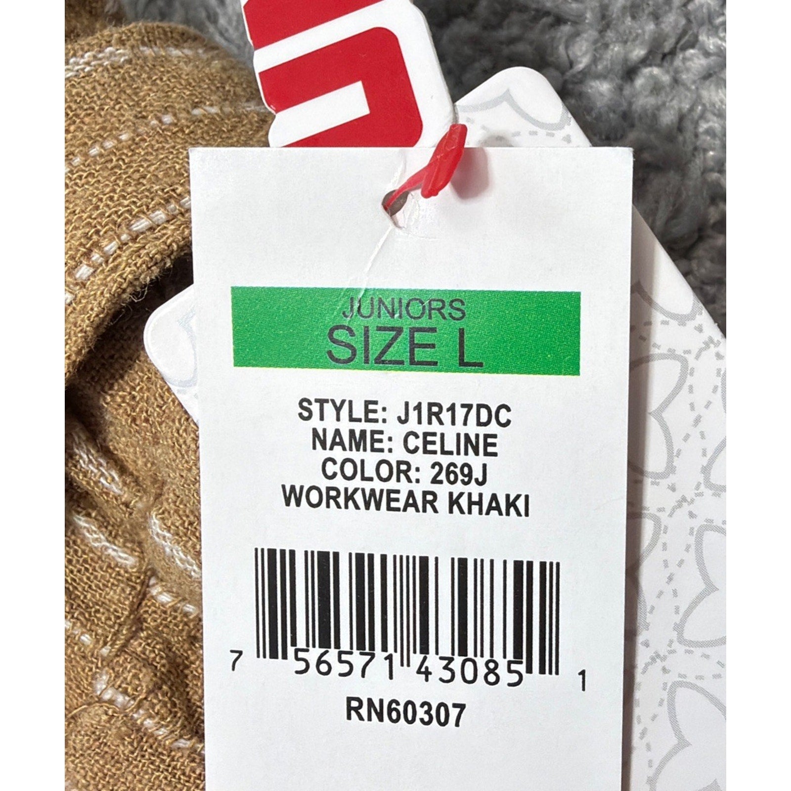 Union Bay Belted Linen Blend High Rise Shorts L New With Tags