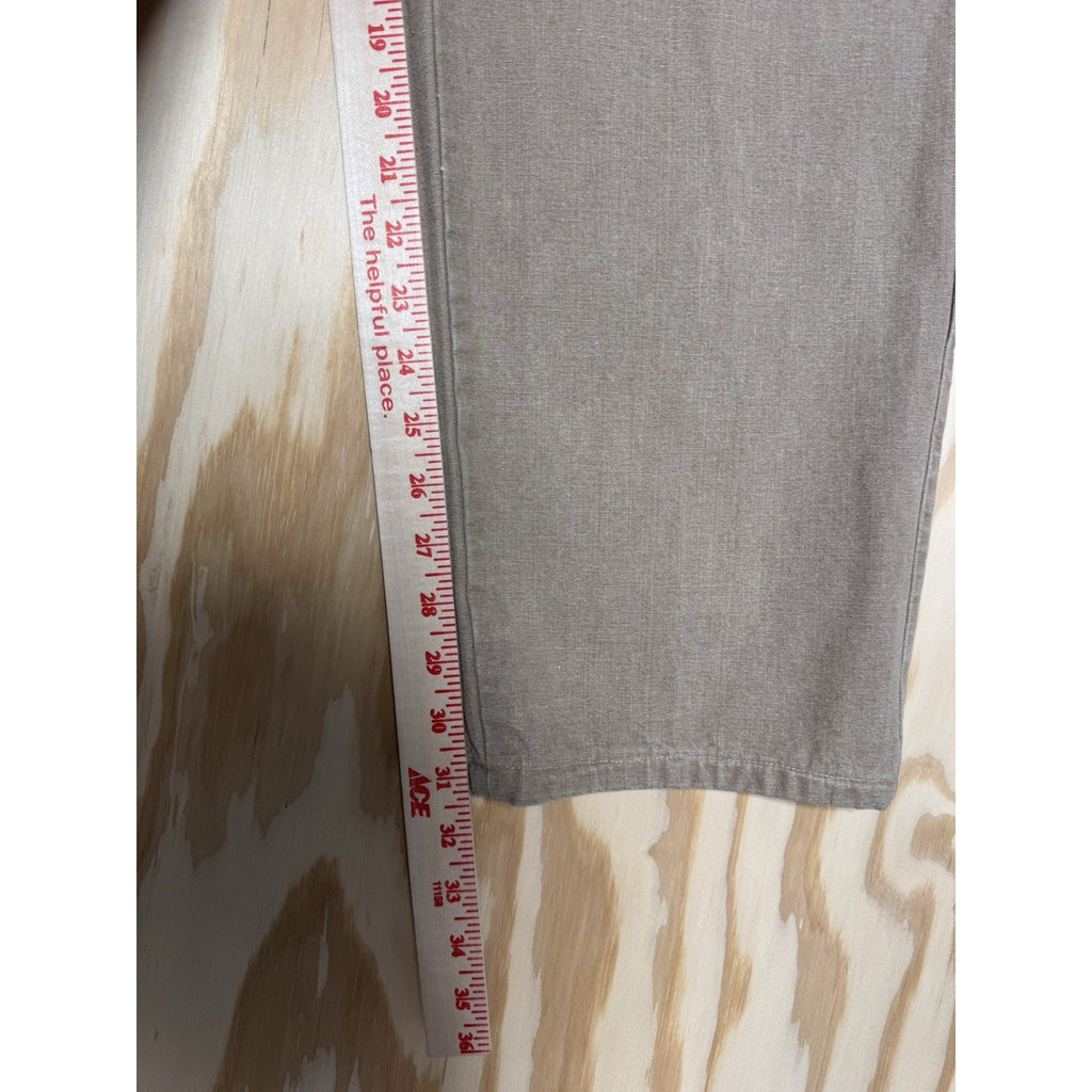 Vintage WPM Men’s Pleated Pants 38x30 Beige Tan Tapered Casual Trousers USA Made