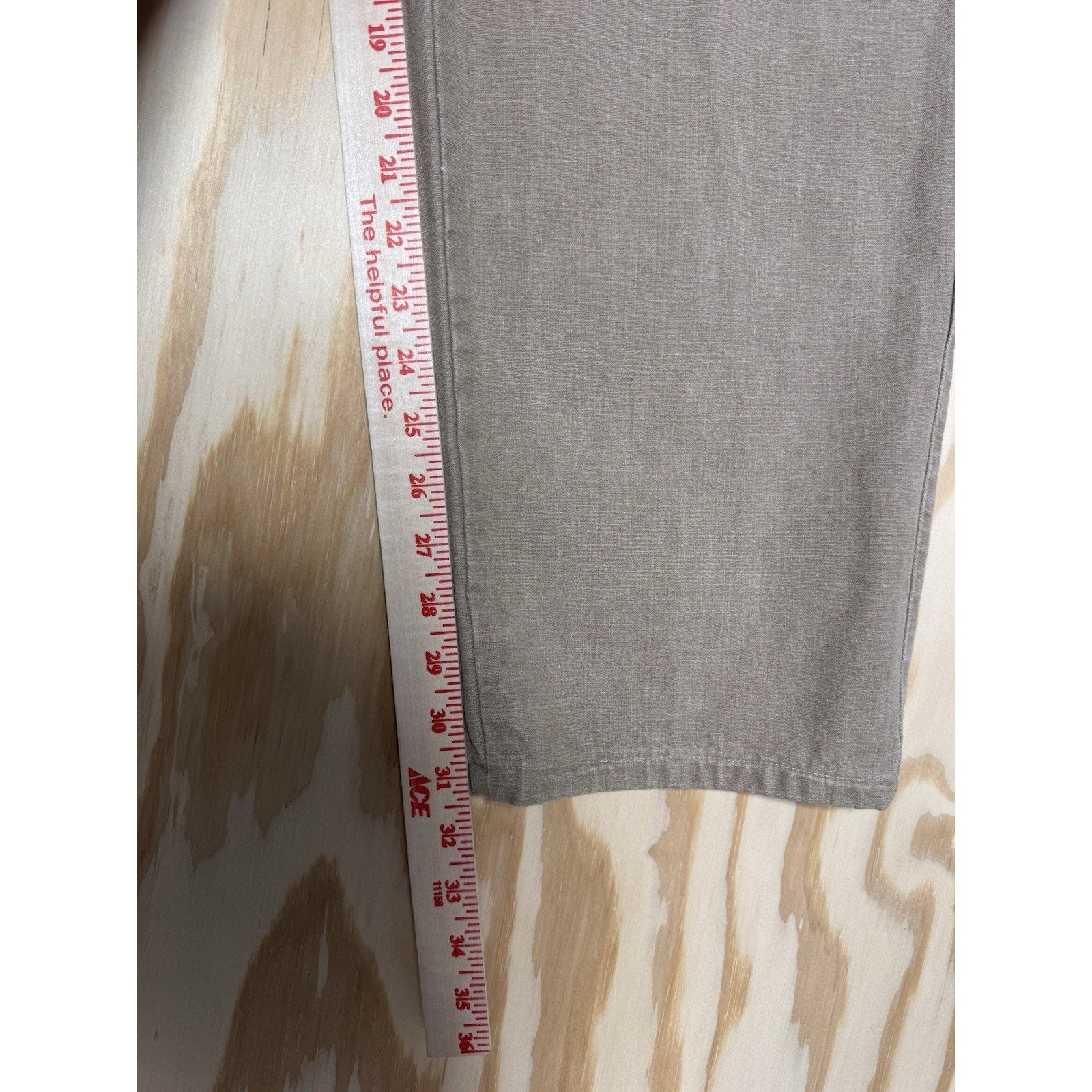 Vintage WPM Men’s Pleated Pants 38x30 Beige Tan Tapered Casual Trousers USA Made