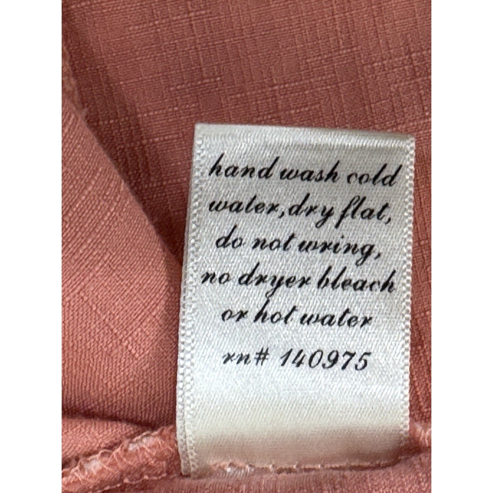 Mi Ami Peach & Ivory Geometric Crochet Small Tank top