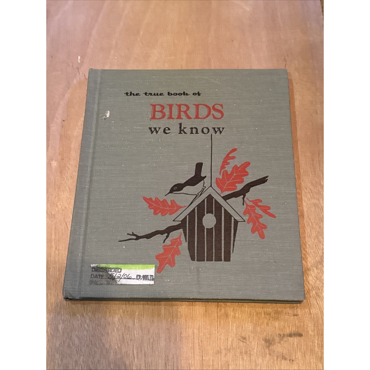 Vintage 1954 The True Book of Birds We Know Margaret Friskey Hardcover Birds