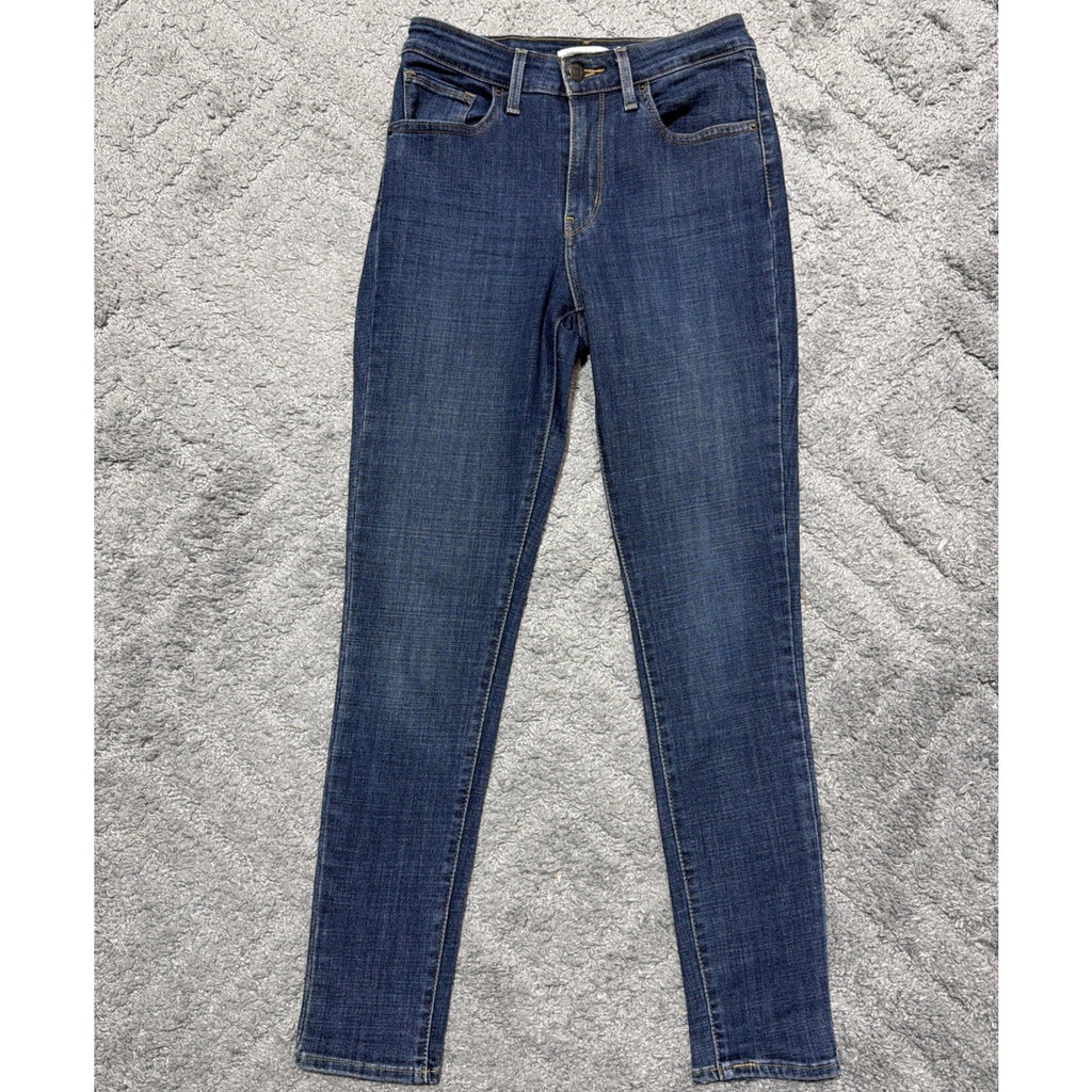 Levi’s 721 High Rise Skinny Jeans Women’s 27x28 Medium Wash Stretch Denim Slim