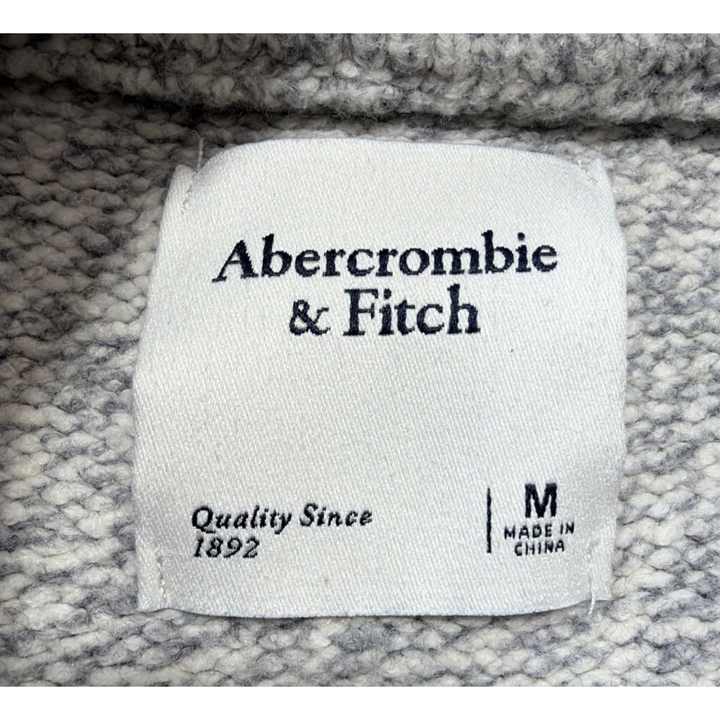 Abercrombie & Fitch Soft Knit Oversized Boxy Sweater V-Neck Women's M