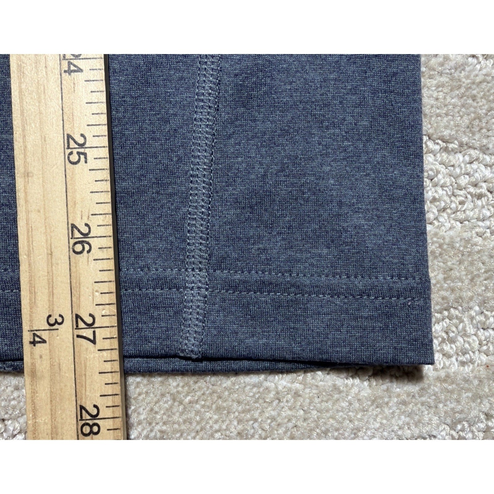 Men's Eddie Bauer Adventurer Size S Pullover 1/4 Zip Long Sleeve Blue Freedry