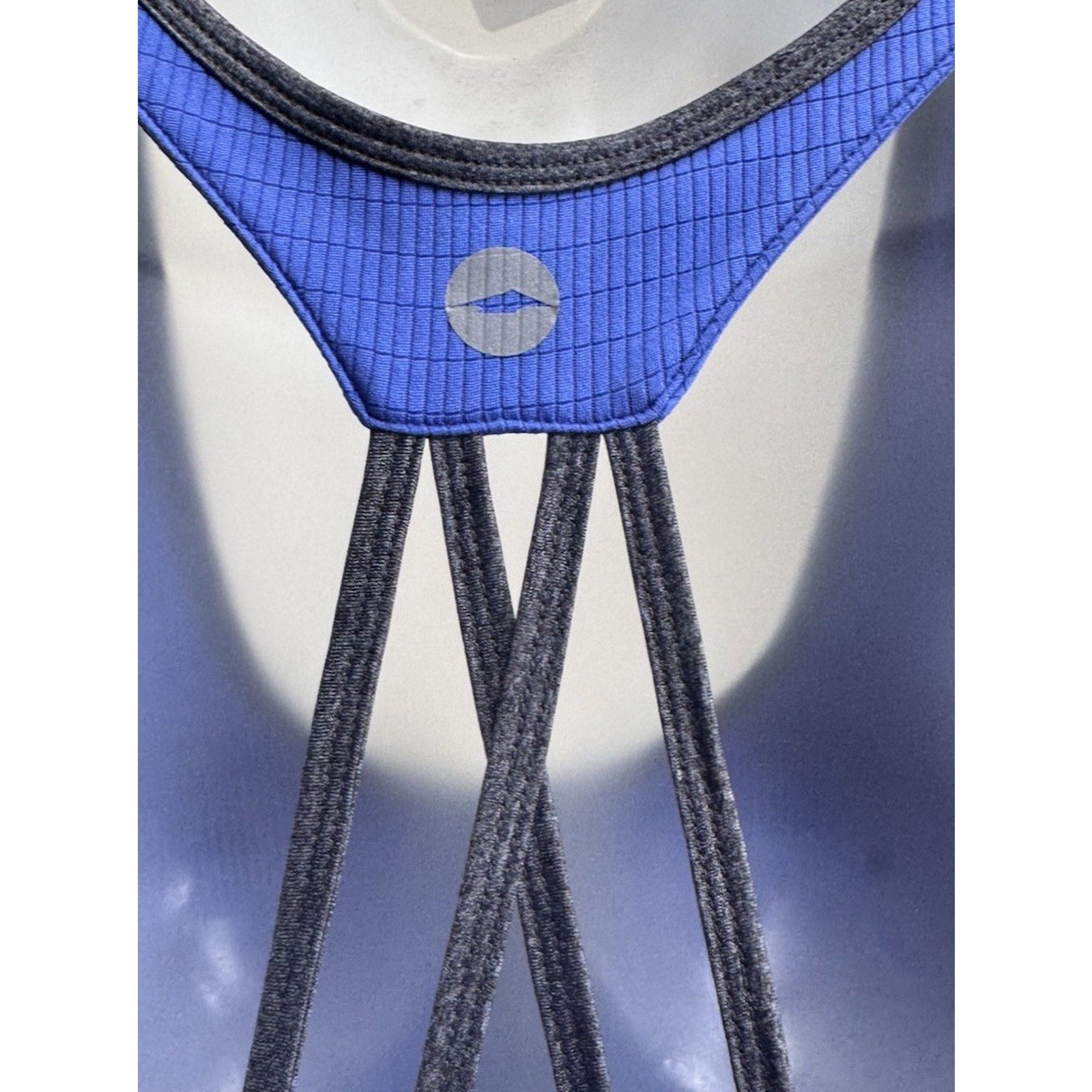 Avia Activewear Tank Top Women's Size M Purple Gray Strappy Back Polyester Blend
