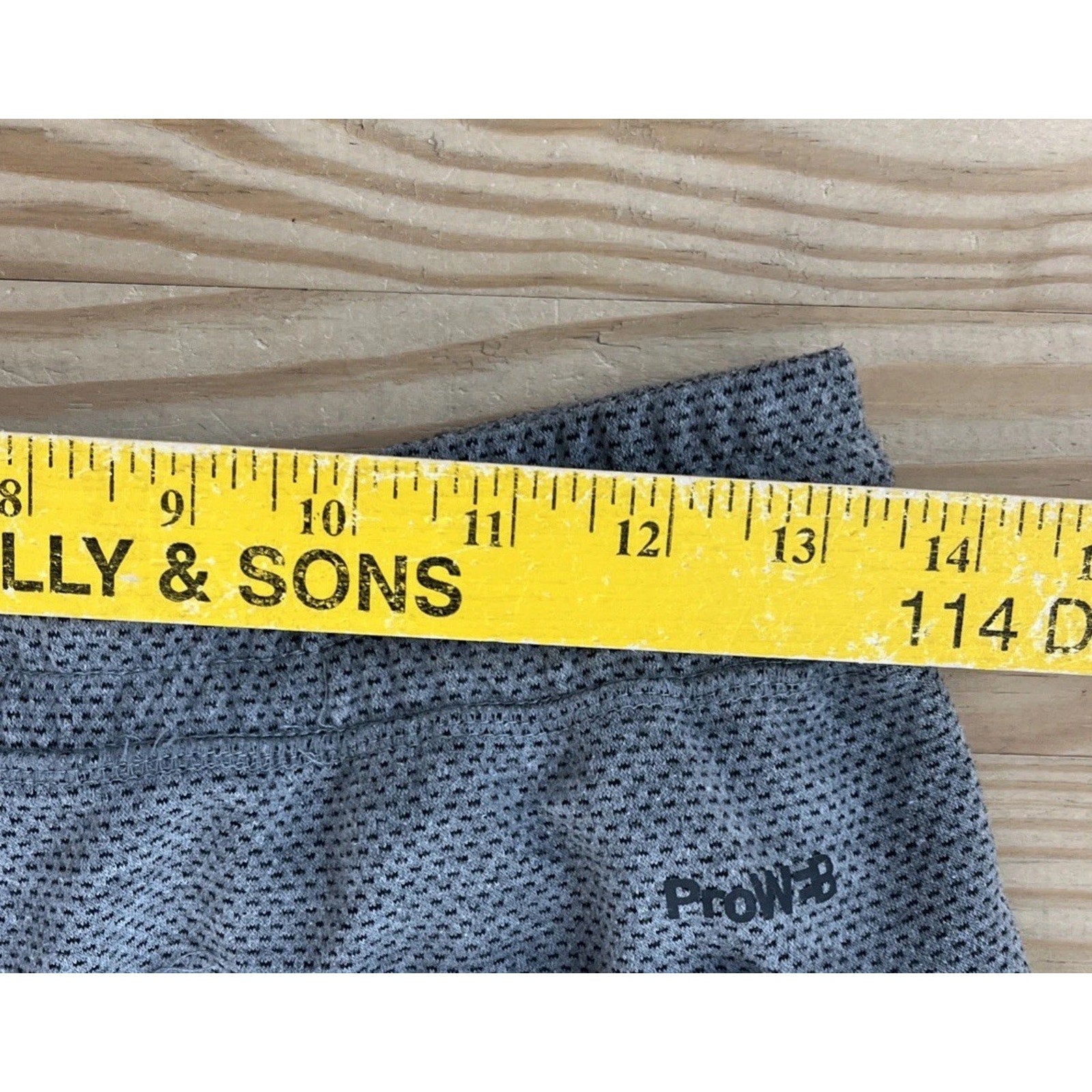 Spyder ProWeb Active Men's Gray Jogger Sweatpants Reflective Pockets Size S