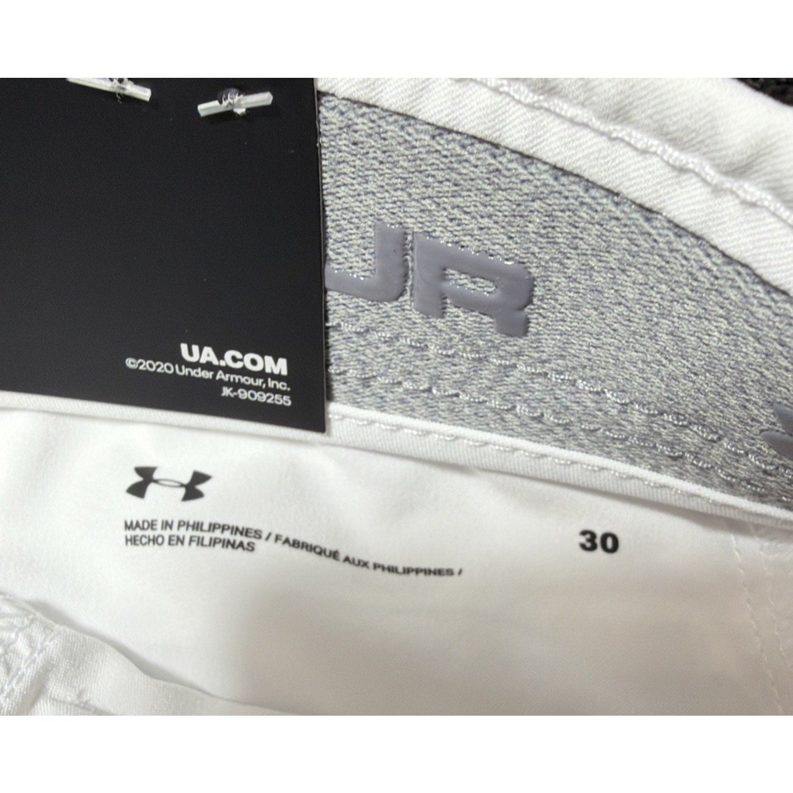 Under Armour Golf Shorts Mens 30 White UA Drive Performance 10" Inseam 1364409
