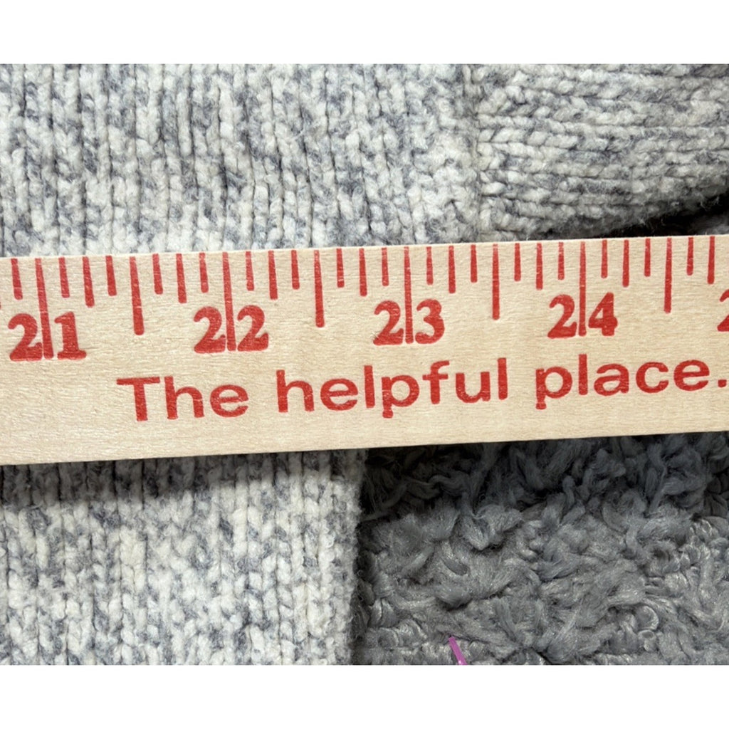 Abercrombie & Fitch Soft Knit Oversized Boxy Sweater V-Neck Women's M
