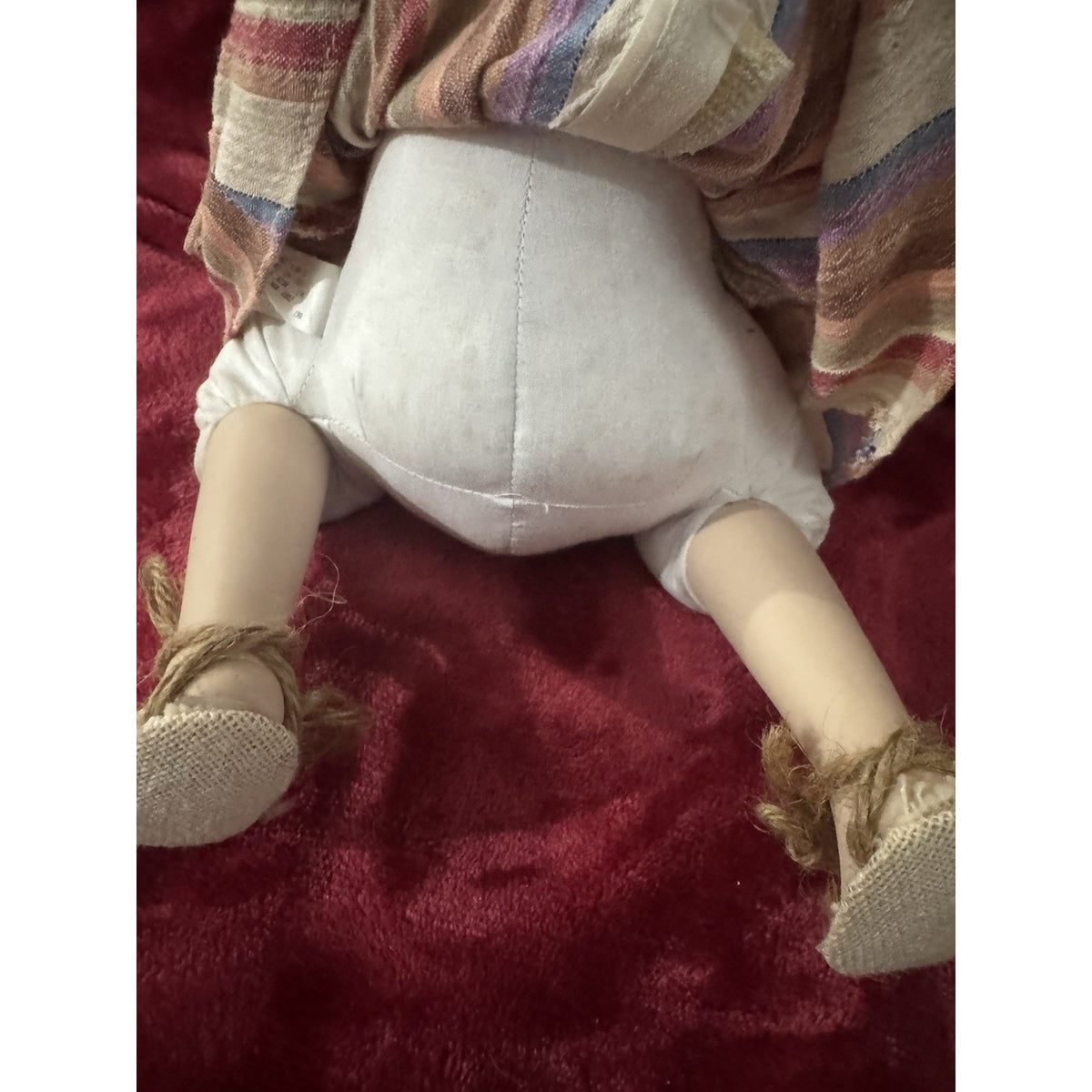 Vintage House of Lloyd A Child Is Born Nativity Mary Joseph Jesus 542132 1990s
