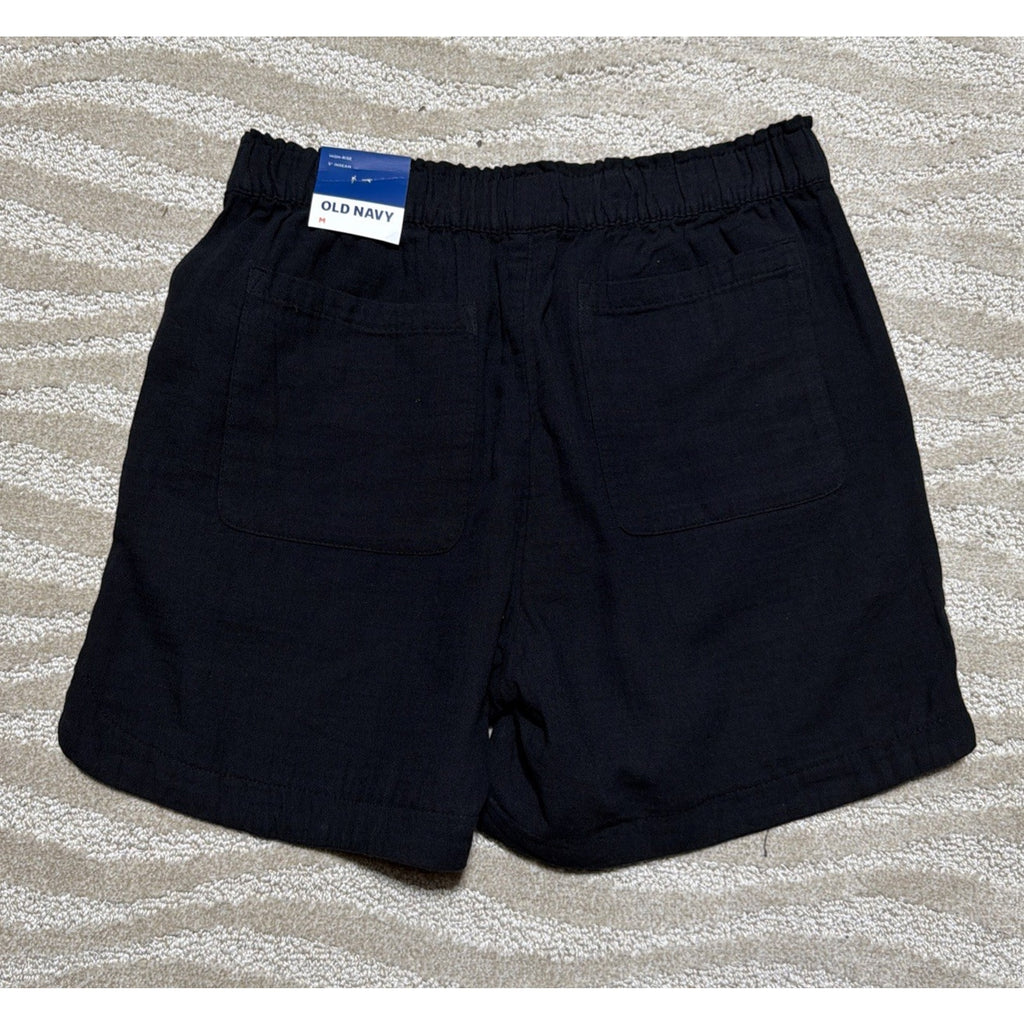 Old Navy, Comfort Waistband, High-rise, 5" Inseam, Shorts, Women's Size M NWT