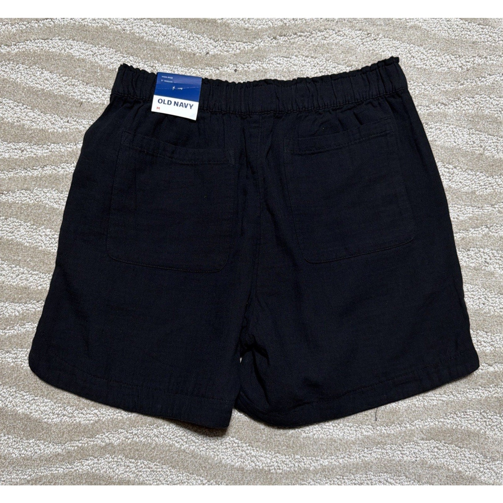 Old Navy, Comfort Waistband, High-rise, 5" Inseam, Shorts, Women's Size M NWT