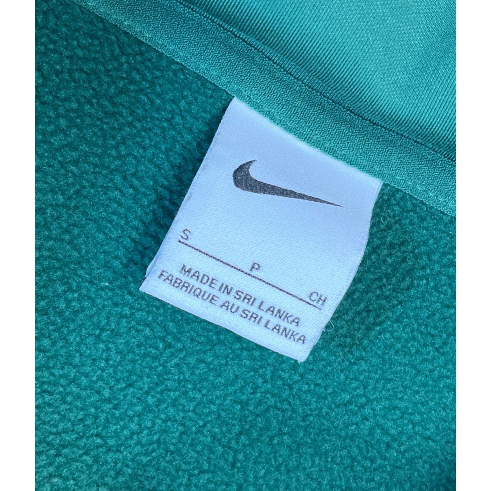 Women’s Nike Top Notch Volleyball L/S 1/4 Zip Green Small