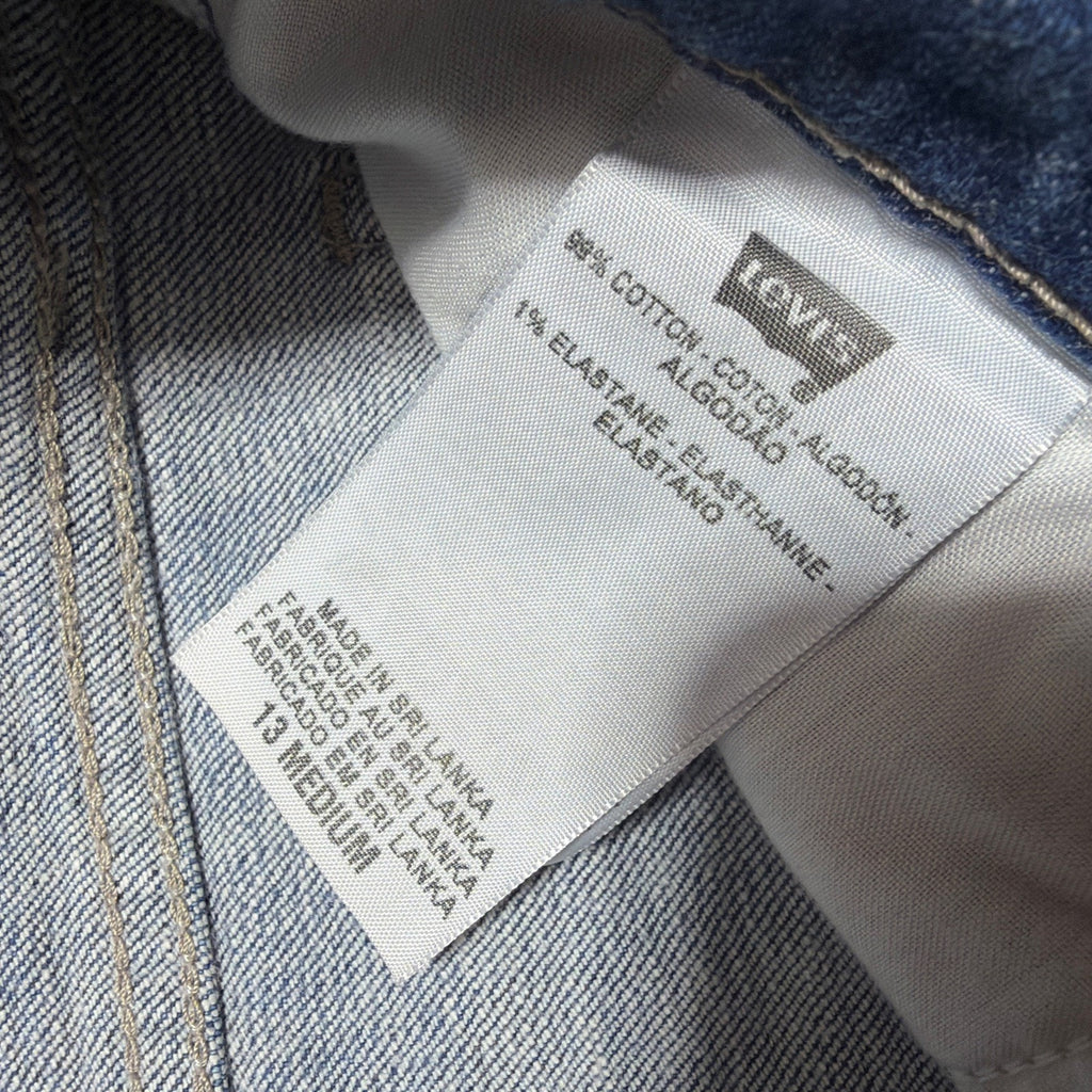 Women's 2010 Levi's Genuinely Crafted Jeans Low Rise Skinny Size 13 32x31
