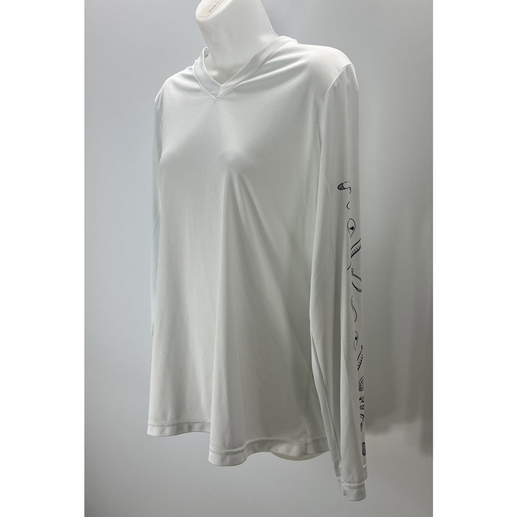 Women’s Custom Zone Team 365 Longsleeve Medical Themed Size XL