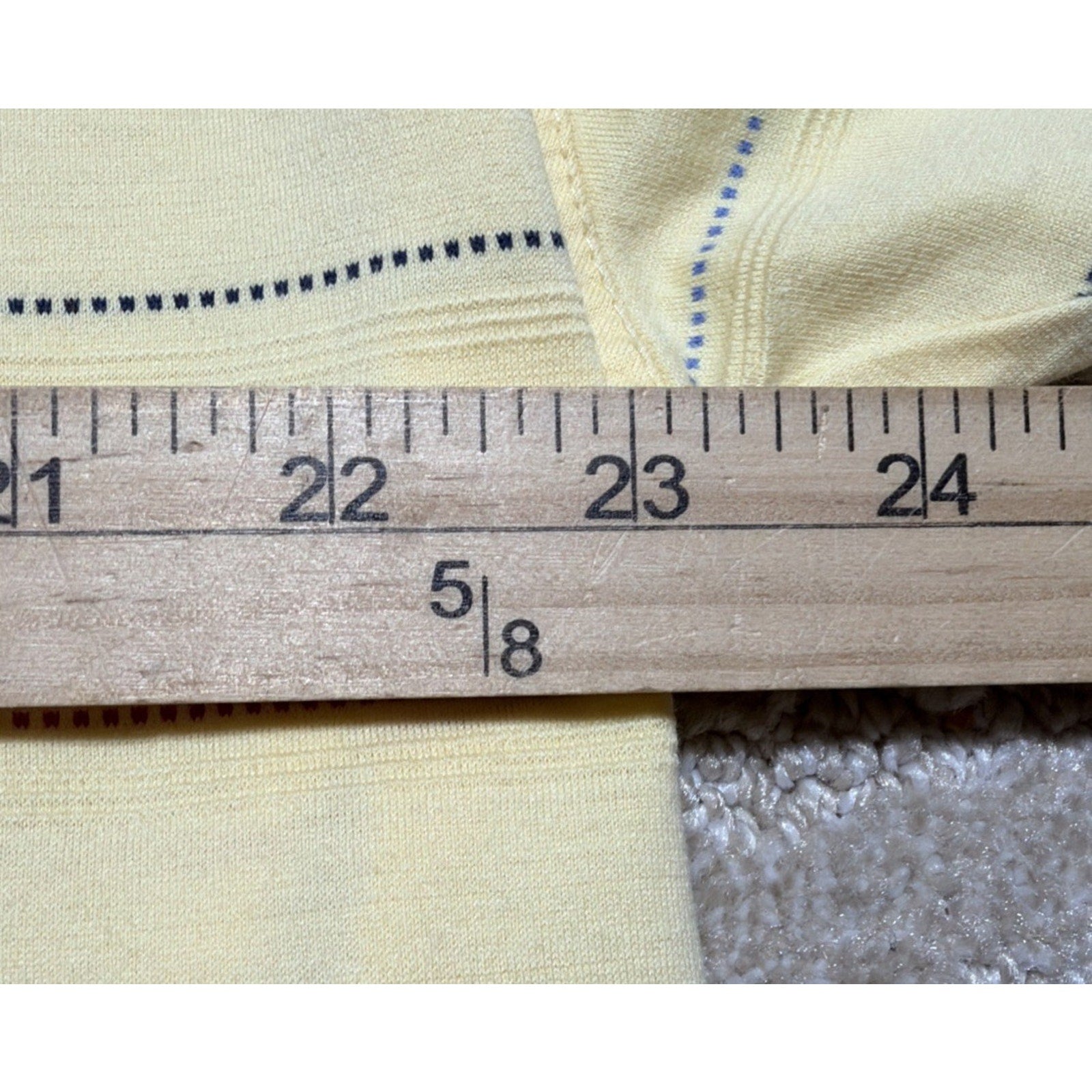 Greg Norman Shirt Mens Medium Pale Yellow Short Sleeve Golf Polo